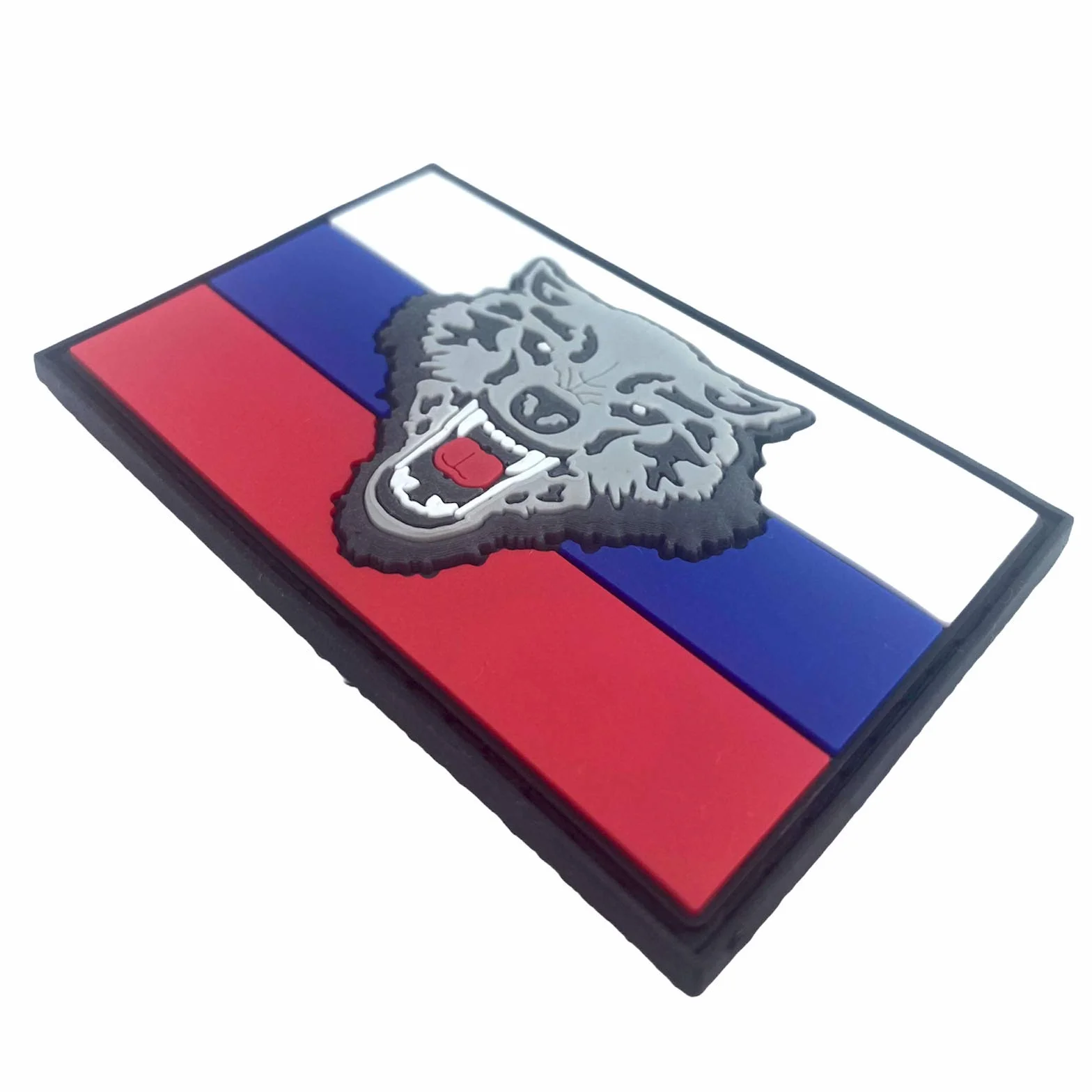 Russia Russa Lupo Bandiera Cosplay Airsoft PVC Fan Patch Morale Fan Toppa