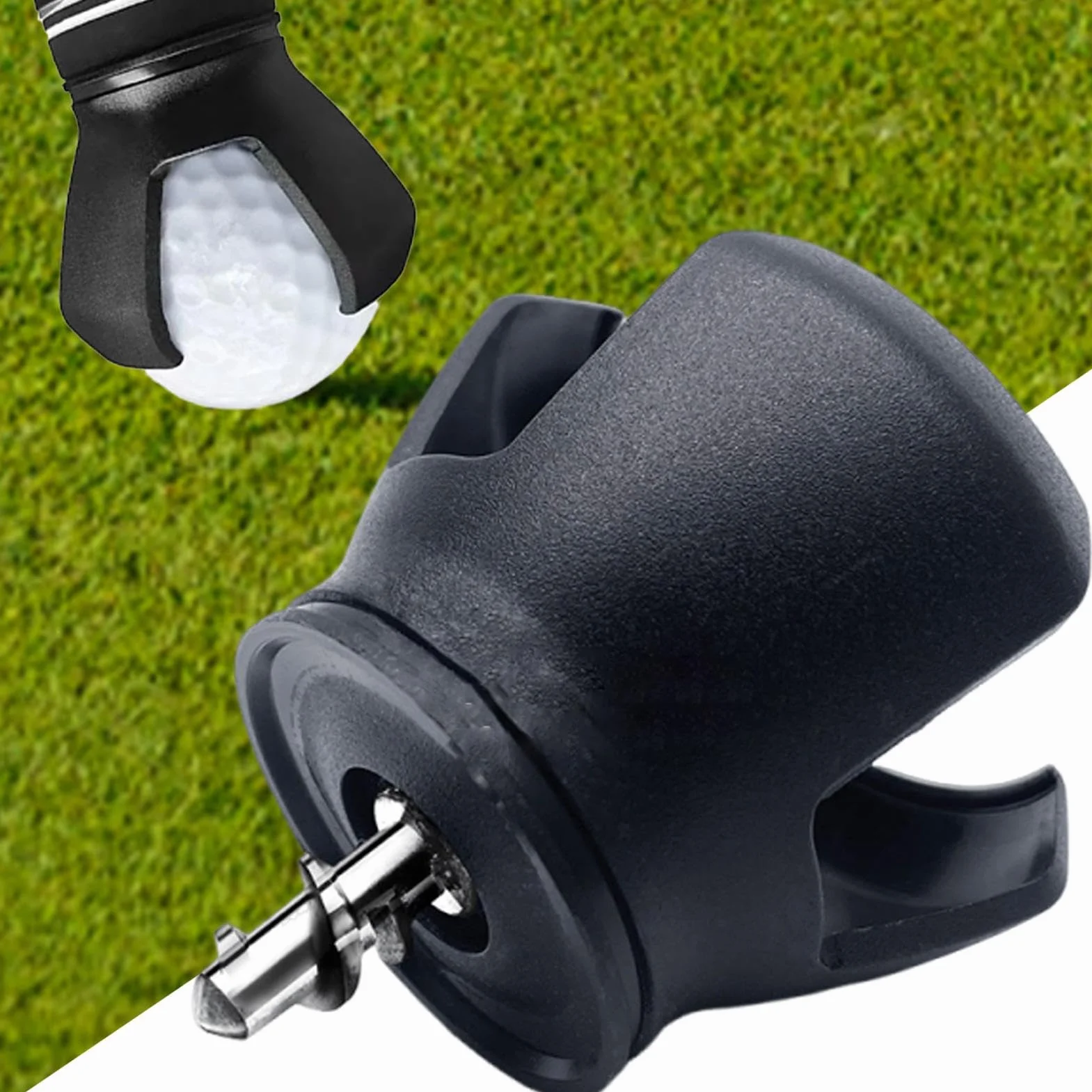 Strumento Portatile per Raccogliere Palline da Golf per Putter, Accessorio Allenamento