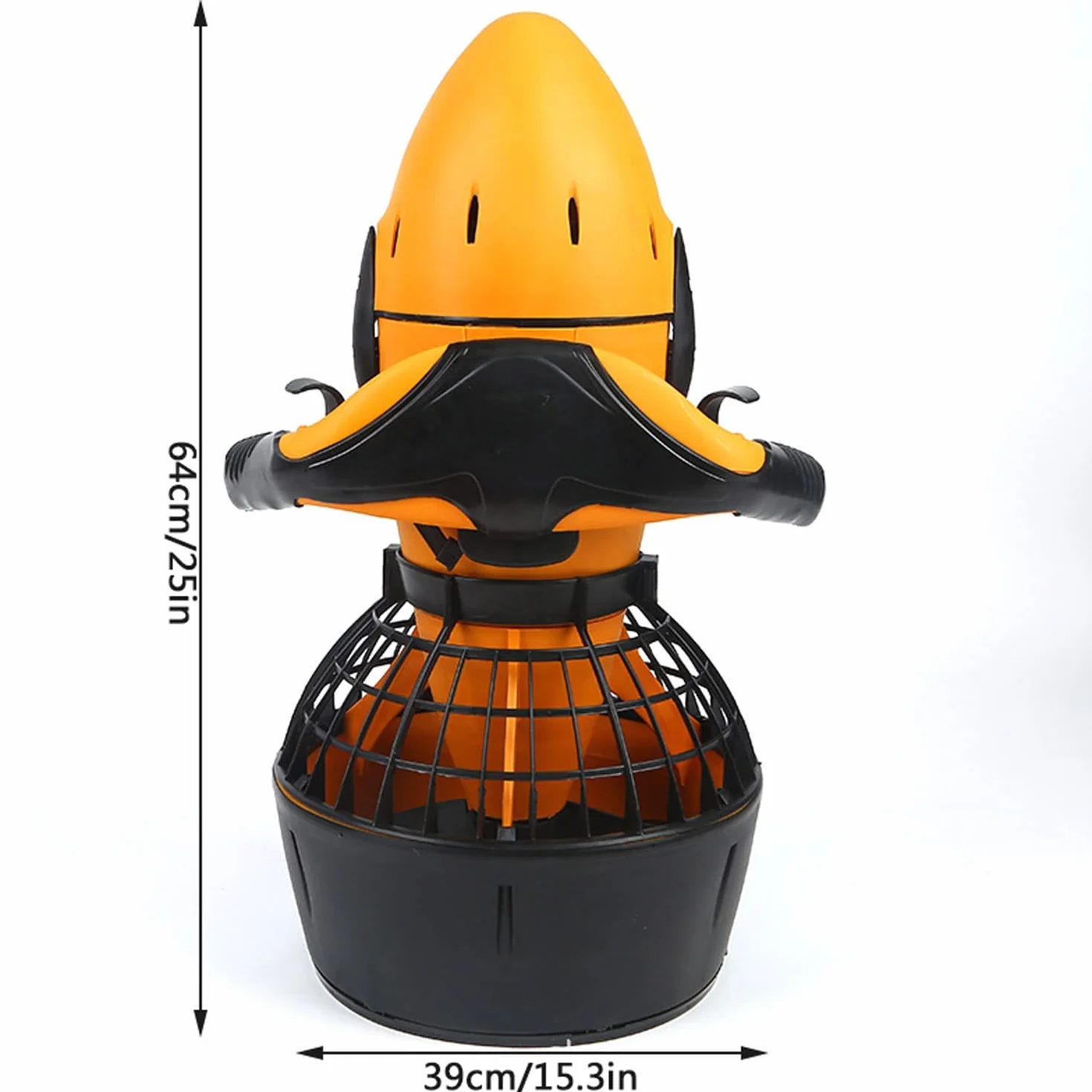Underwater Sea Scooter 300W 3.7mph Elica ad Acqua a Doppia velocità per Immersioni subacquee Snorkeling