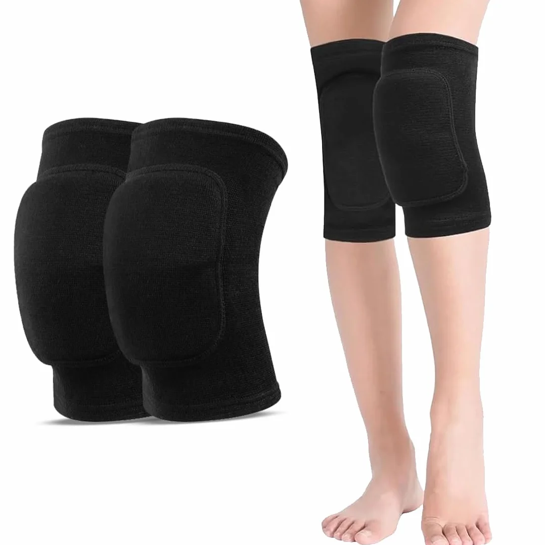 Ginocchiera Sportiva Elastica Traspirante Antiscivolo 1 Paio Unisex per Corsa Sport Danza Yoga
