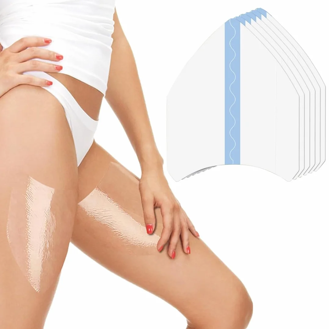 Patch Anti-Sfregamento Per Cosce, 6 Pezzi, Imbottitura Invisibile, Cuscinetti A Forma Di V, Protezione Cosce Donna