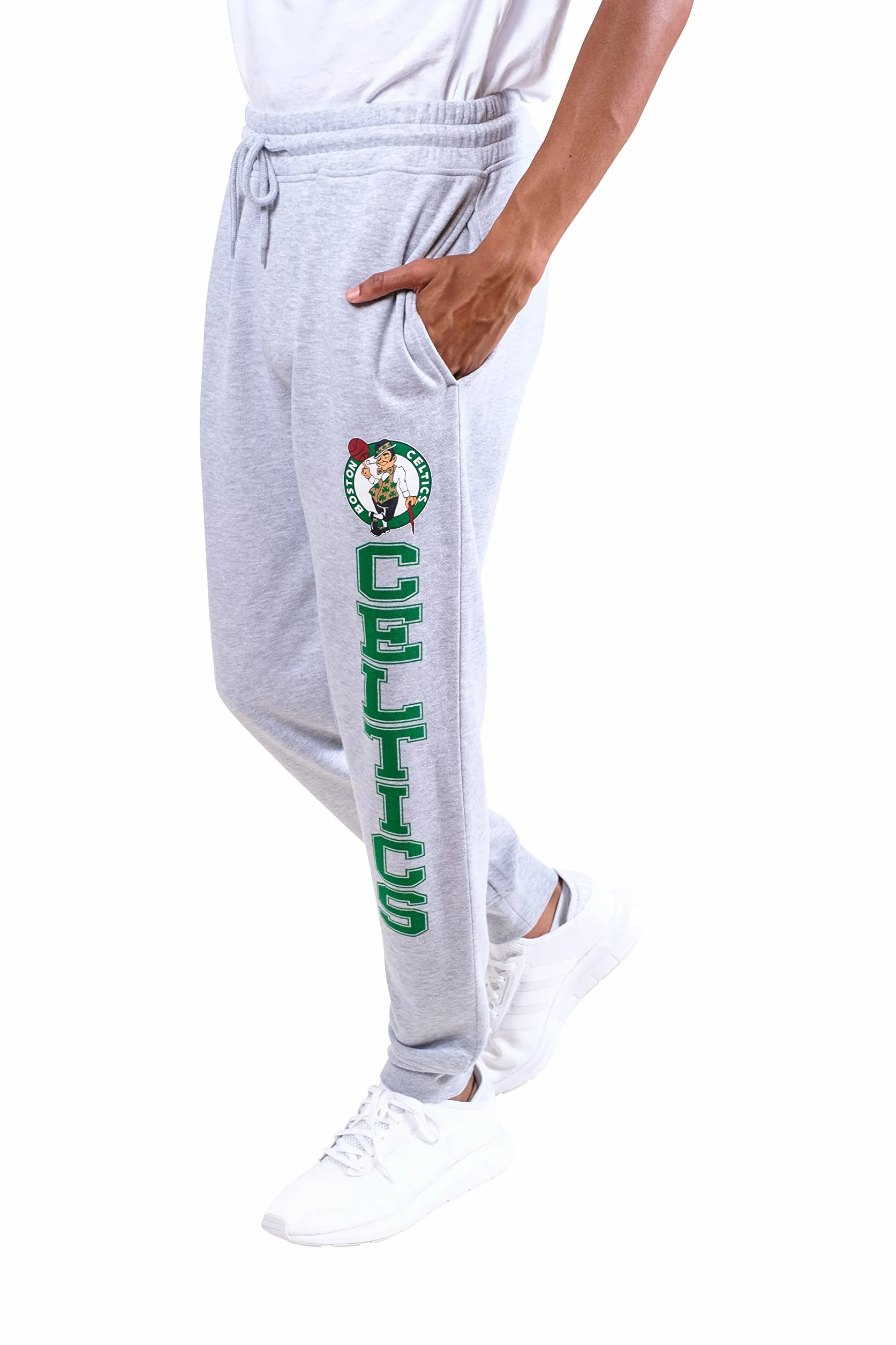 Ultra Game NFL Active Basic Pantaloni da Jogging in Pile Uomo