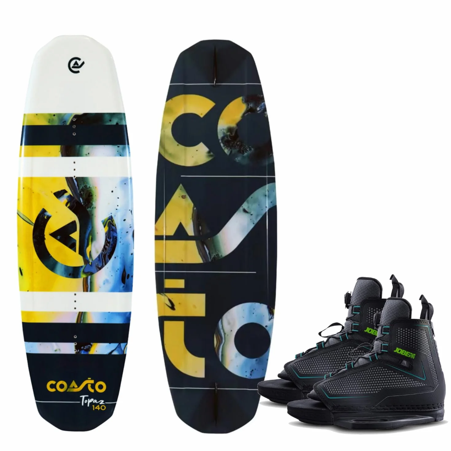 COASTO Topaz 140 Wakeboard Flex z rilegatura 39-46