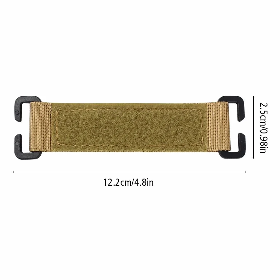DONGKER 3 Toppe tattiche con Attacco Molle, Strisce tattiche Molle per Badge e Zaini