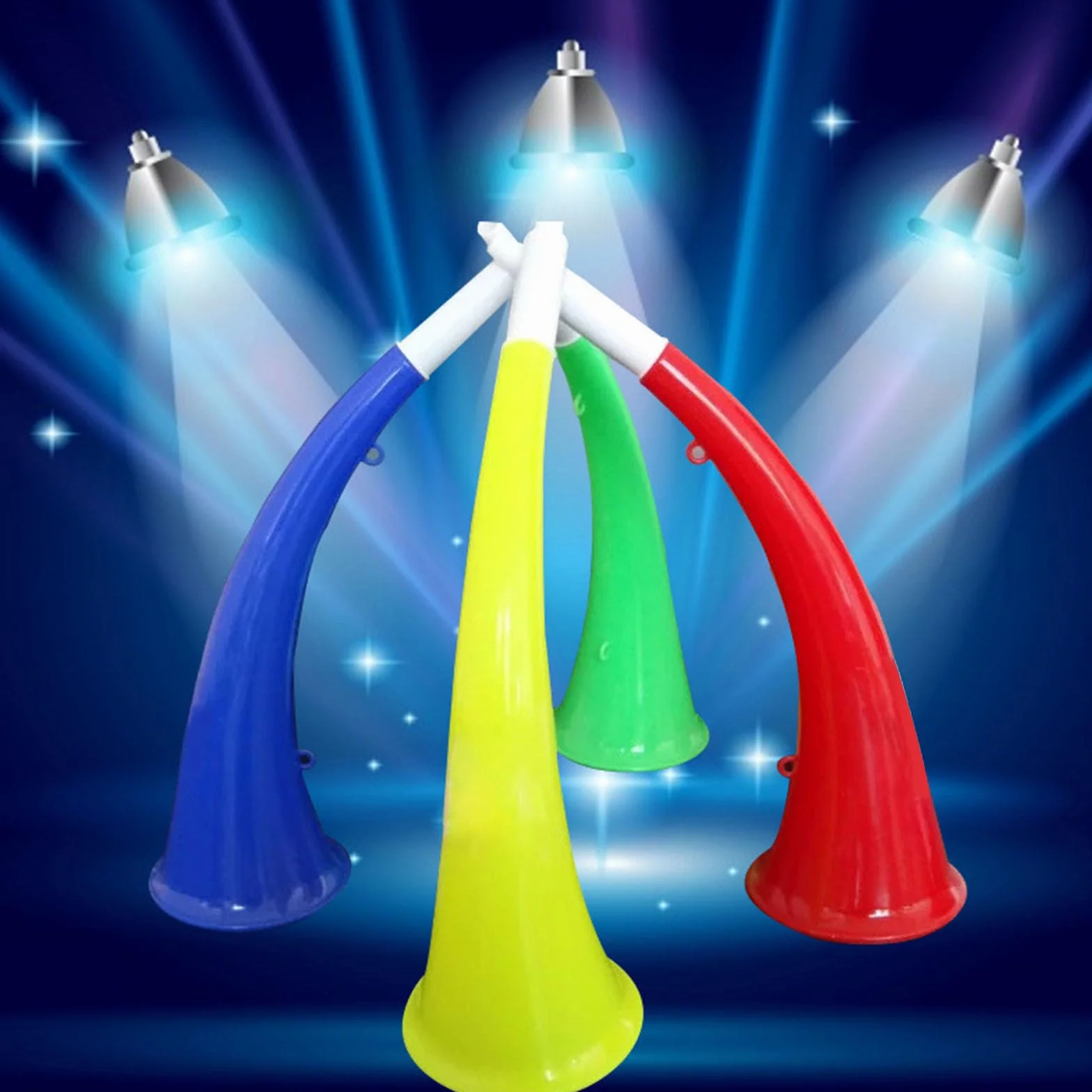 Vuvuzela Fan Cheer Horn Stadio Horn Noise Maker Tromba per tifo Calcio tifo tifosi all'aperto