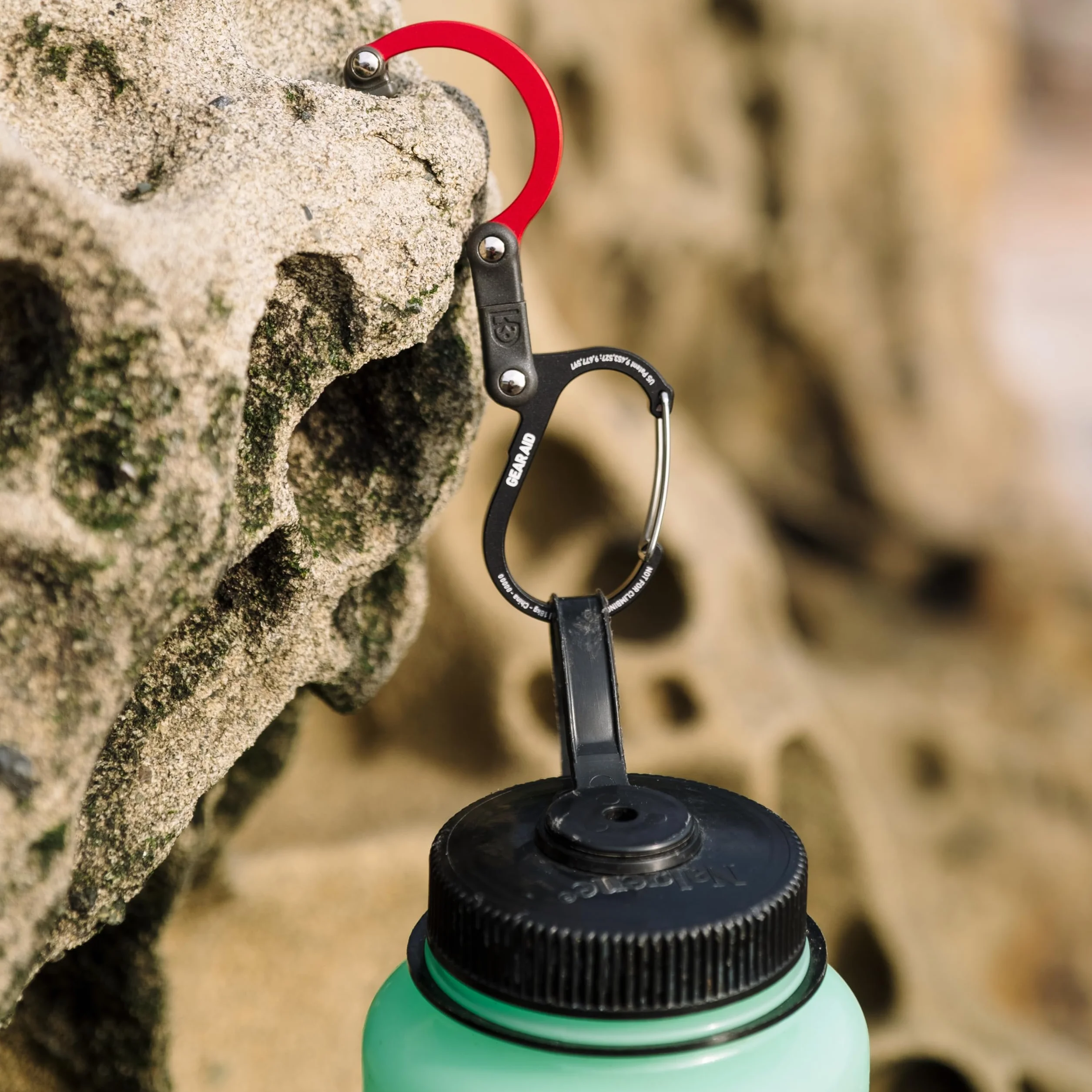 GEAR AID HEROCLIP Mini Moschettone e Gancio per Appendere Borse