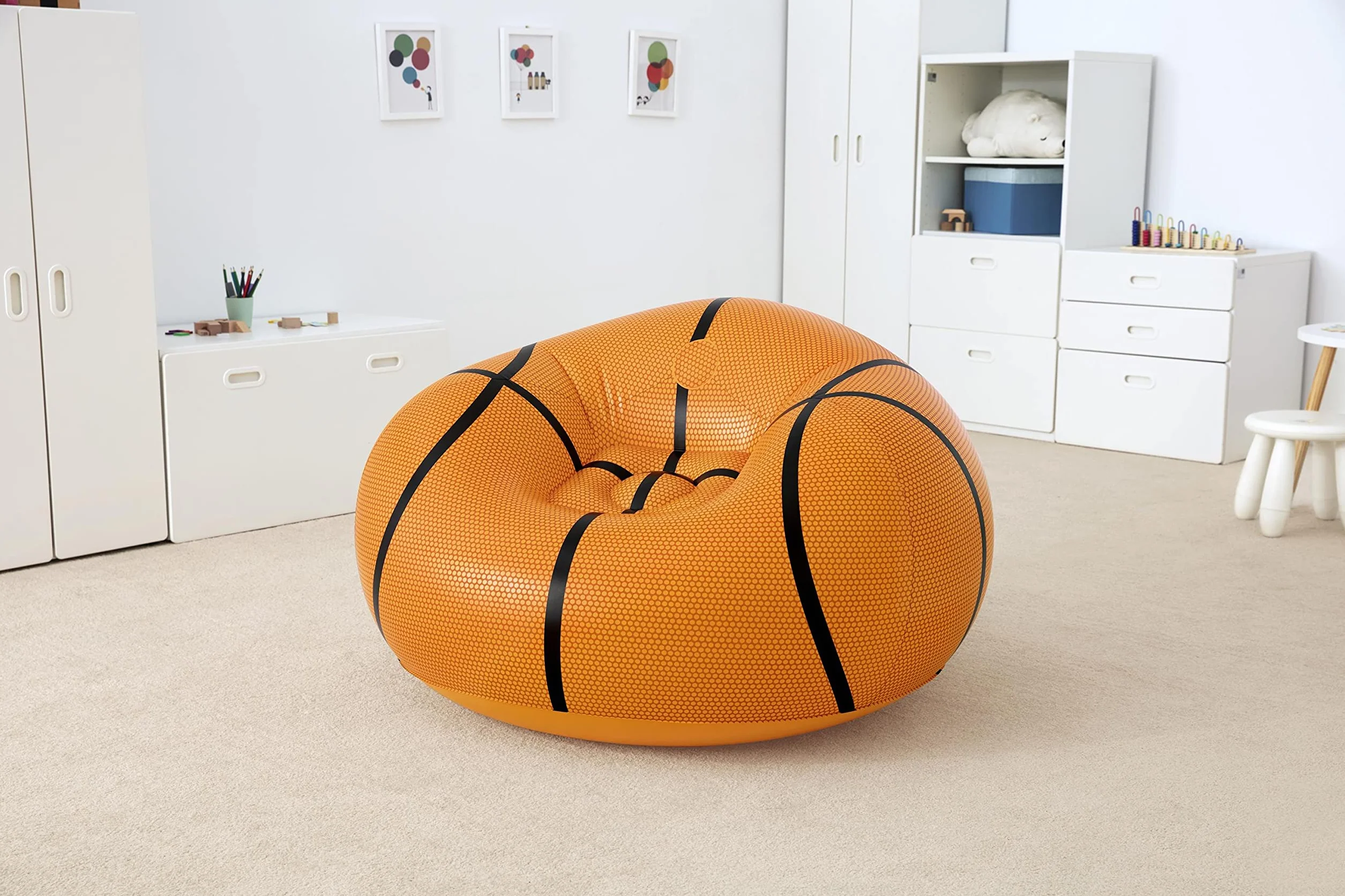 Bestway 75103 Poltroncina gonfiabile Basketball per bambini
