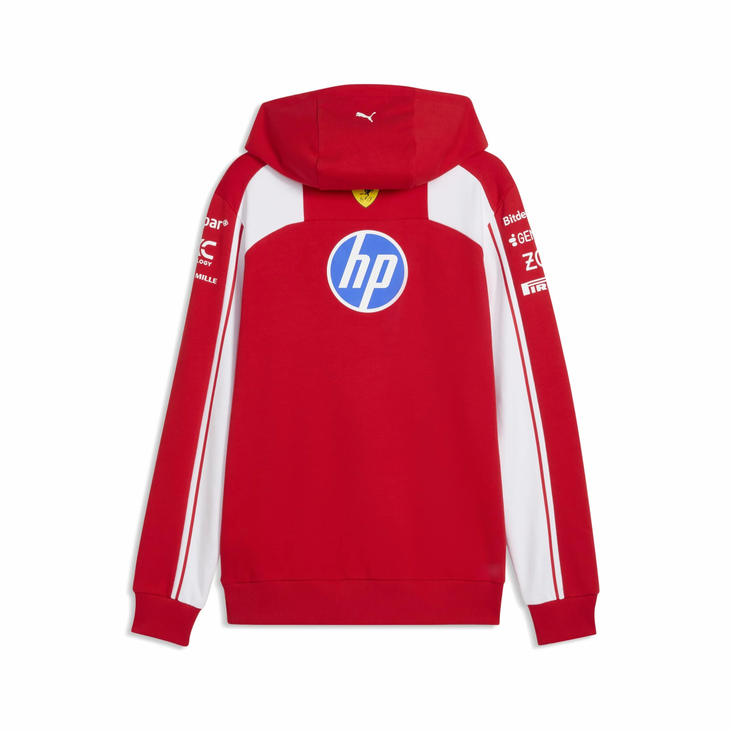 PUMA Scuderia Ferrari F1 2026 Felpa con Cappuccio Team Uomo - Rosso
