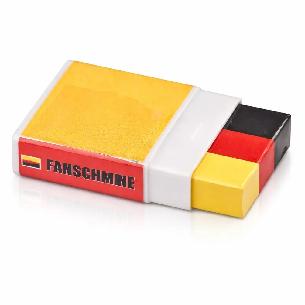 Matite da trucco Germania nero rosso giallo oro decorazione feste calcio Europeo 2024