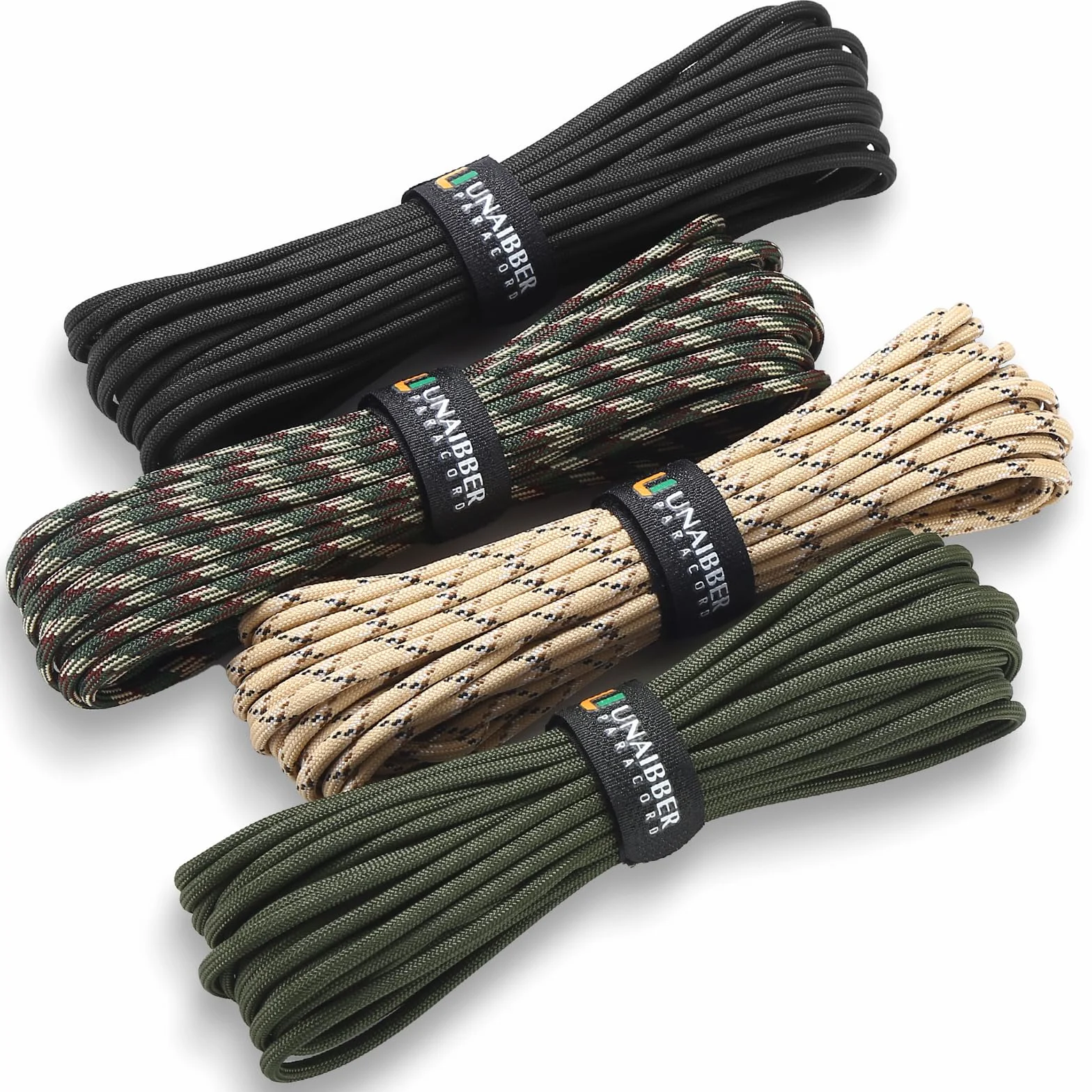 Paracord 100% Nylon Tipo III 40 m Corda Resistente agli Strappi 250 kg
