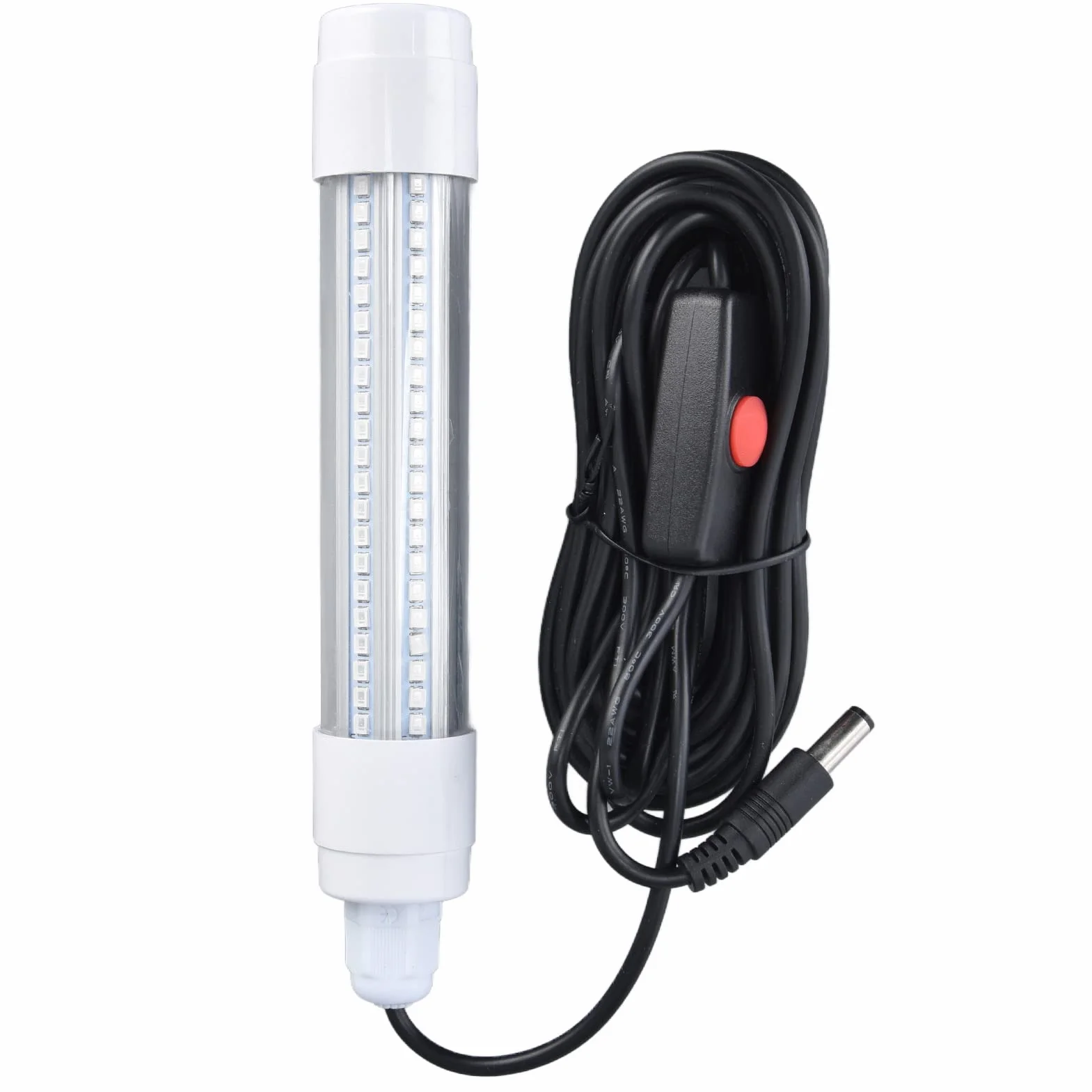 Lampa LED Subacquea Pesca 126 LED IP68 1000lm 12-36V AC Illuminazione 360°