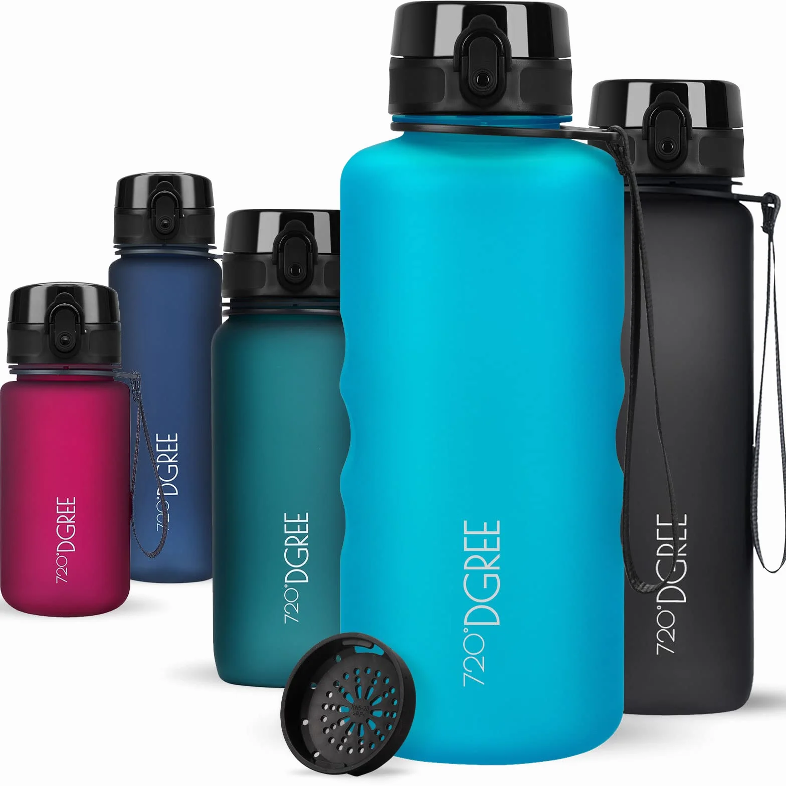 Bottiglia d'Acqua 720°DGREE uberBottle 1,5l Tritan Senza-BPA Borraccia Sportiva Fitness