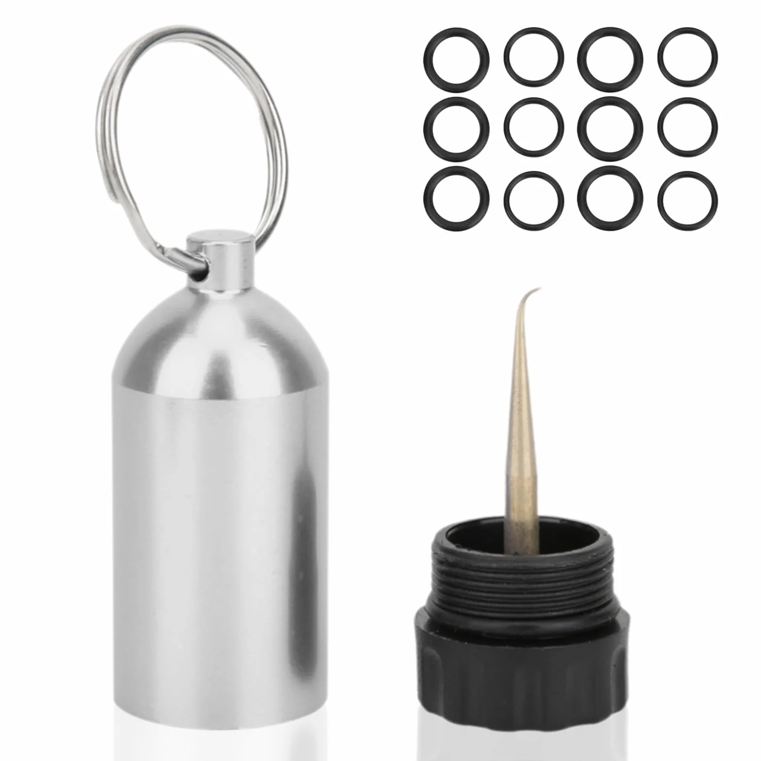 Agatige Bombola Immersioni subacquee Kit immersione valvola O-Ring Portachiavi