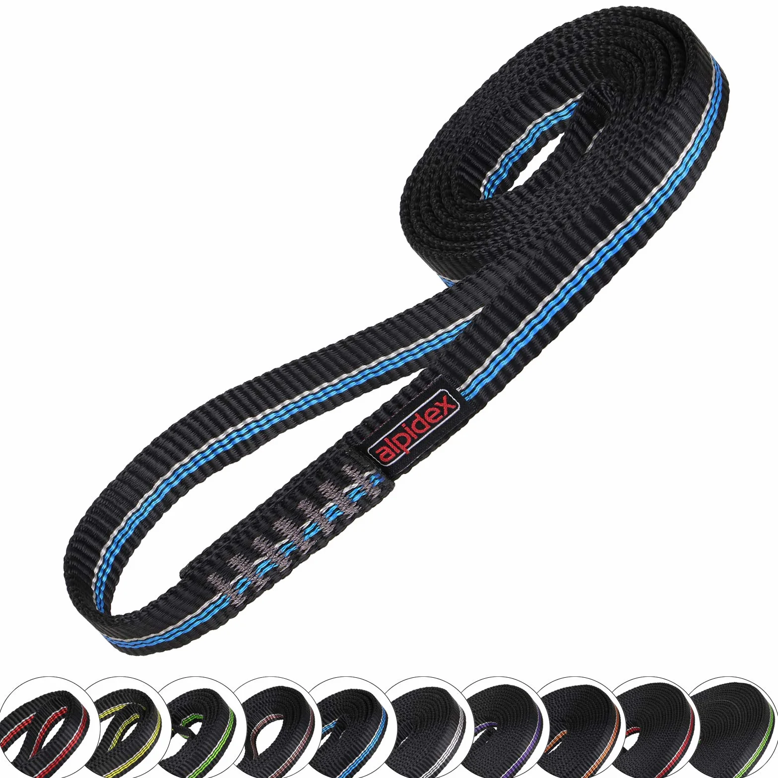 ALPIDEX Cinghie Arrampicata Sling Loop 16 mm 22 kN