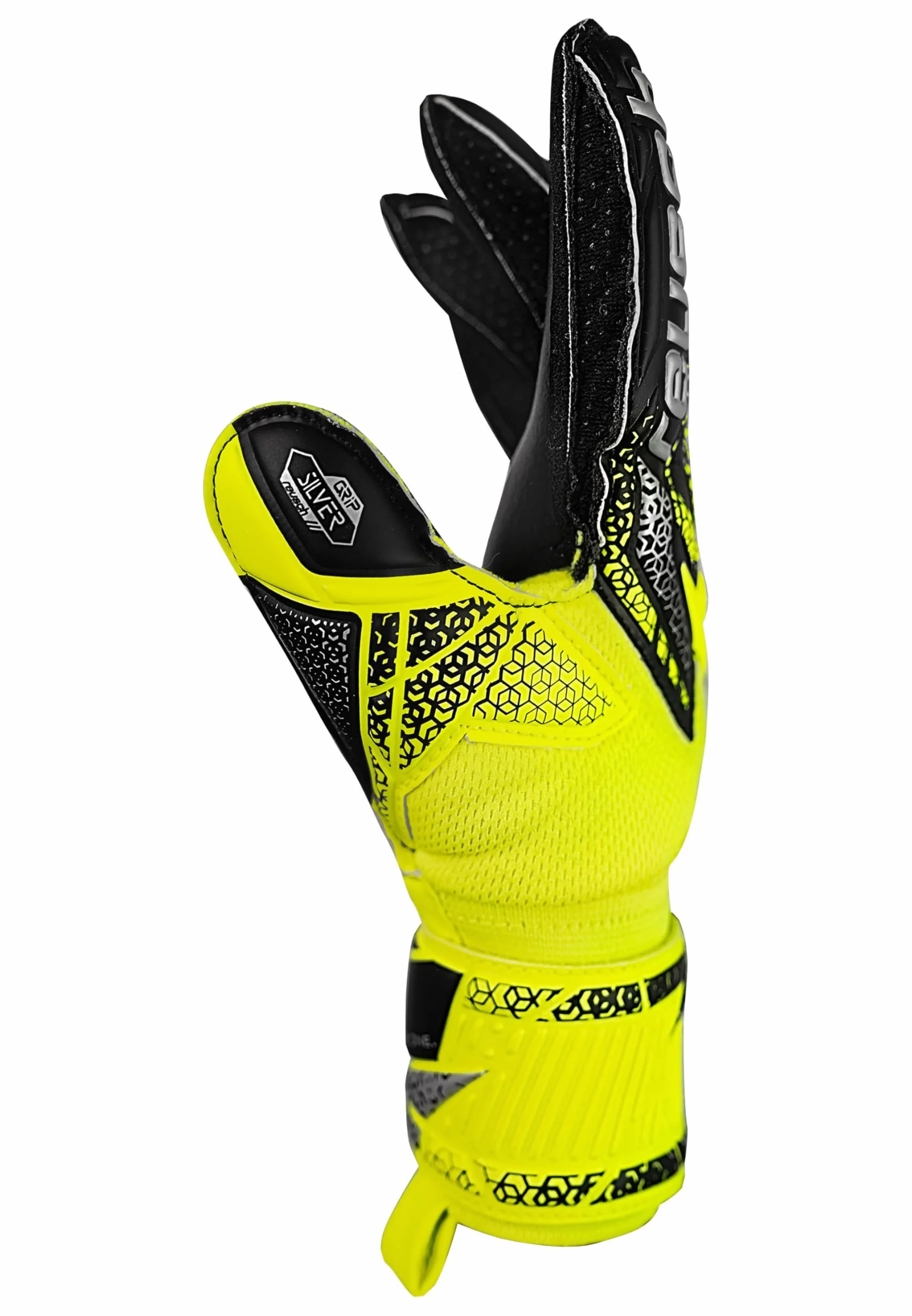 Reusch Guanti da portiere bambini ragazzi Attrakt Silver Junior Taglie 3-8