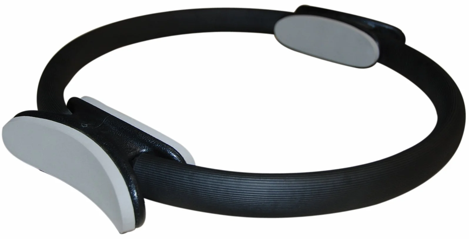 Sveltus Anello Cerchio Pilates Misto Nero Grigio Diam. 38 cm