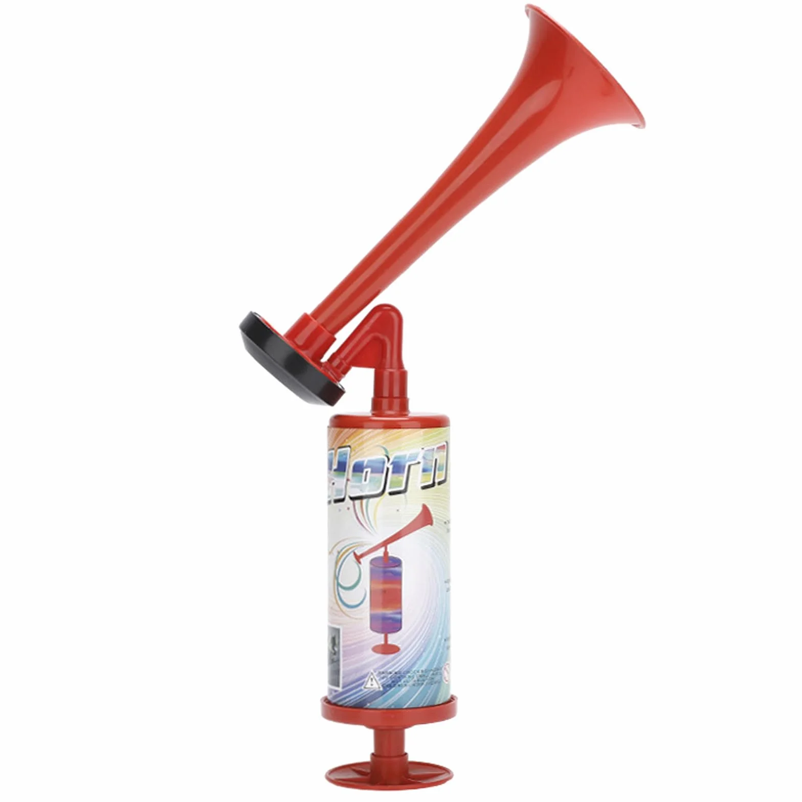 Tromba Manuale da Stadio Fanfara Alta Pressione d'Aria Pompa Portatile Corno Compresso Calcio Misura Grande
