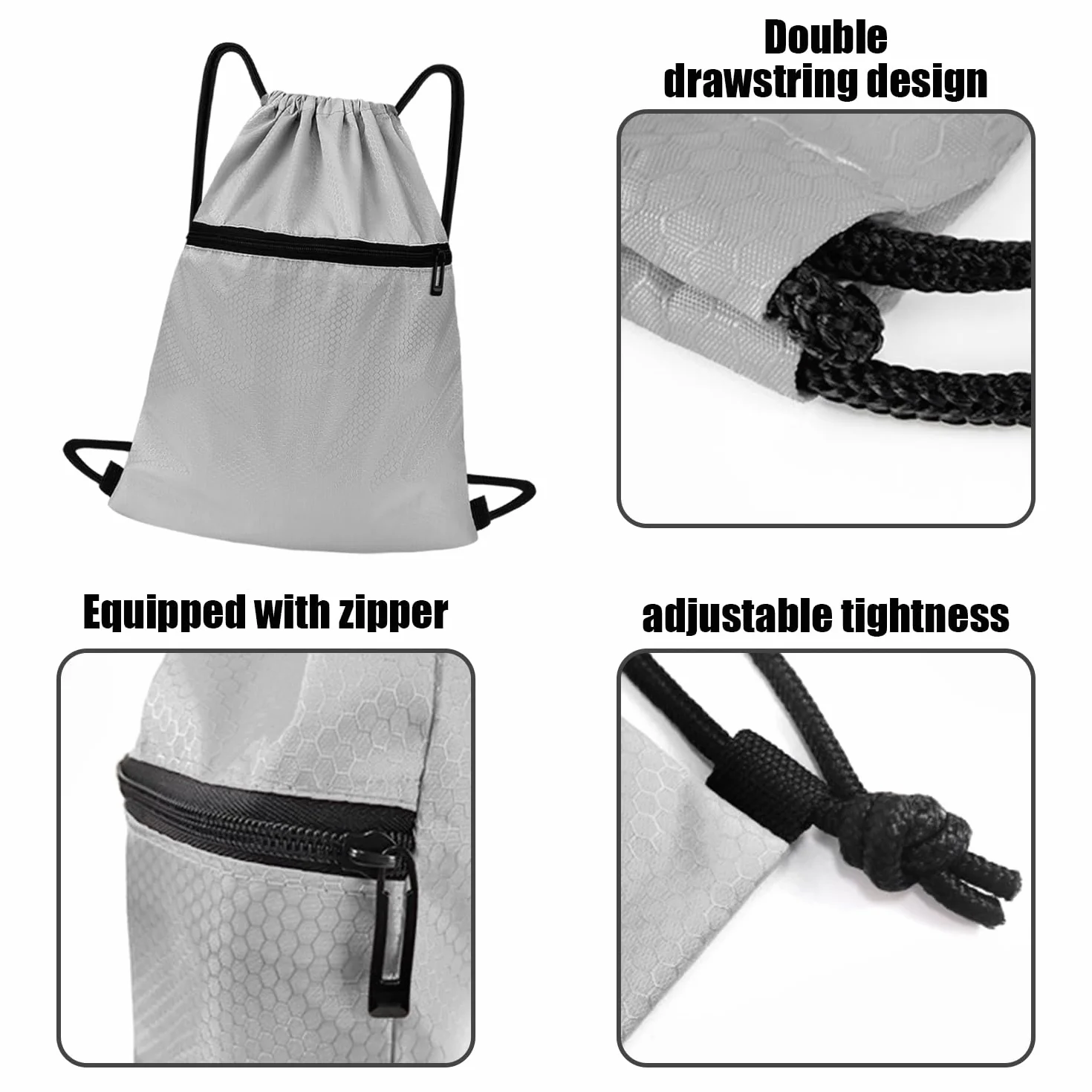 Borse per il Fitness con Coulisse, Borse Sportive da Basket, Zaini da Nuoto, Borse Impermeabili da Spiaggia