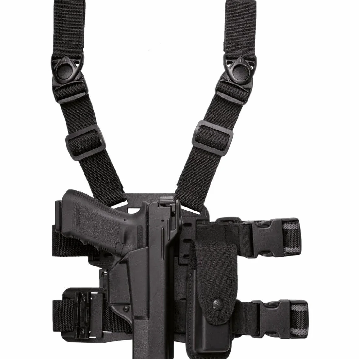 Vega Holster Piattaforma Cosciale 8K18 Polimero Multiattacco