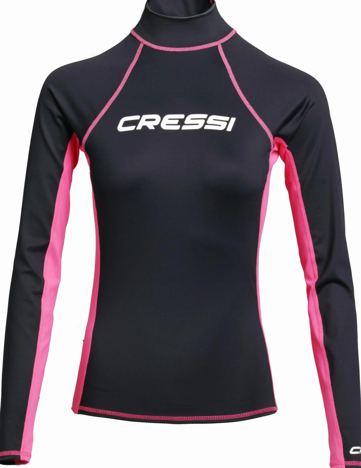 Cressi Lady Rash Guard Long Sleeves - Maglia Protettiva con Maniche Lunghe per SUP e Sport Acquatici, Donna
