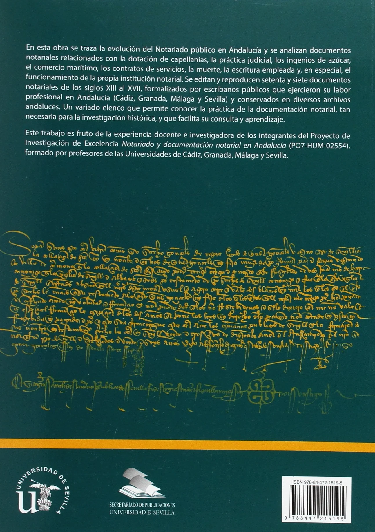 Práctica notarial en Andalucía, siglos XIII-XVII: 94