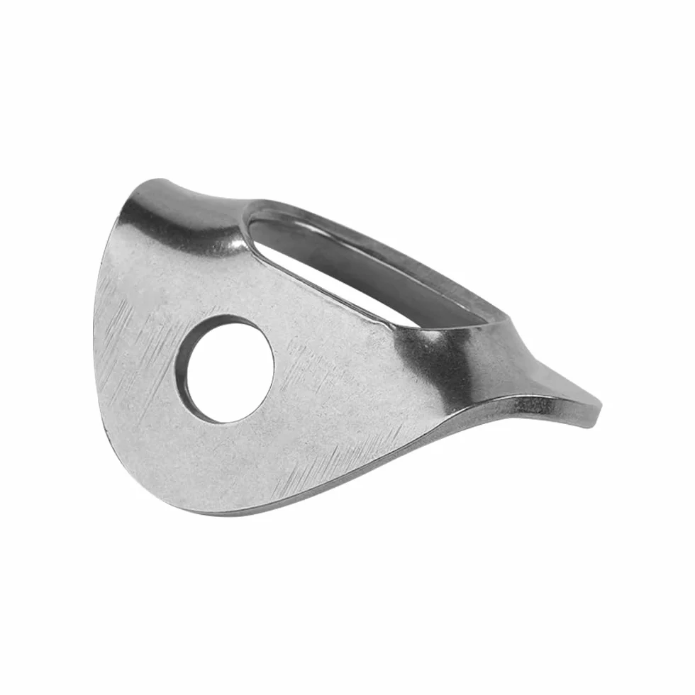 Namvo Set di 4 ganci ad ancoraggio in acciaio inox 2500 kg per arrampicata su roccia