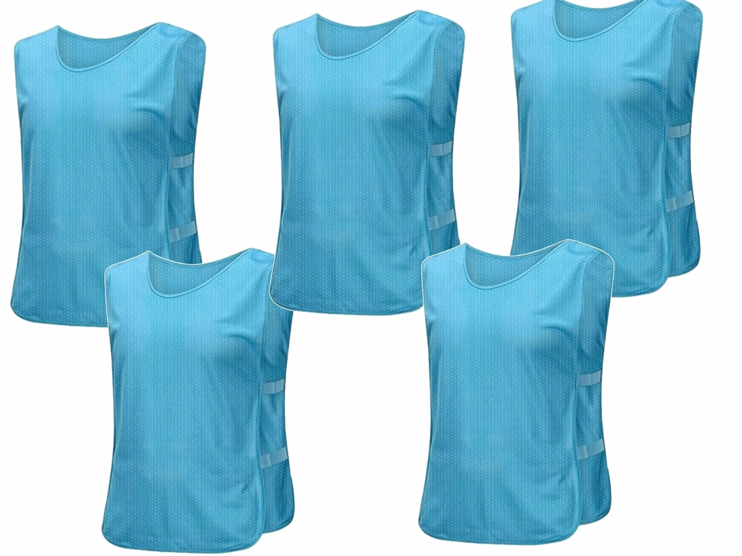 Pettorine per allenamento sport squadra di calcio basket pallavolo calciotto calcetto colori fluo due taglie
