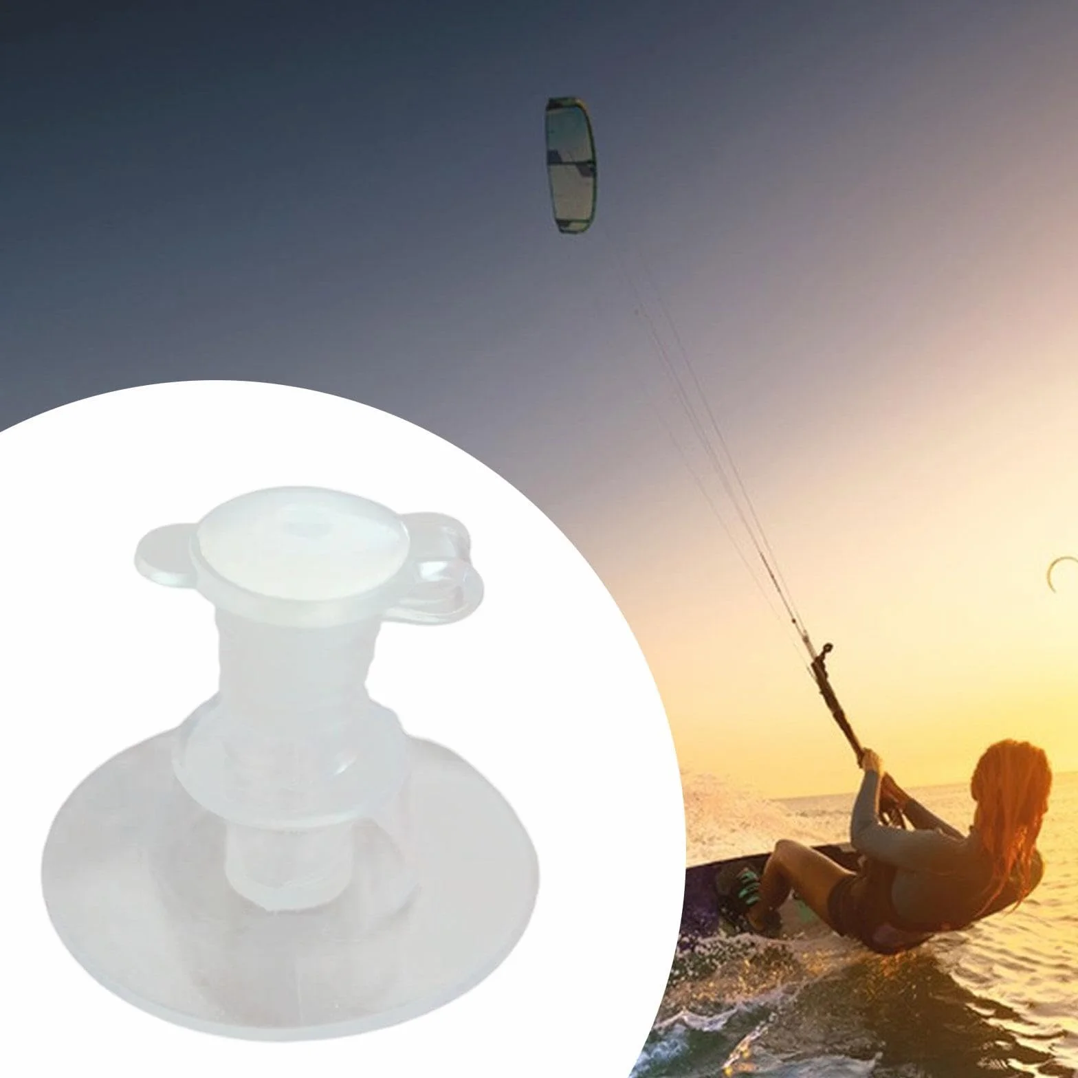 Milageto Kitesurf Valvola Kite Accessori Surf Mare Ricambio Portatile PVC
