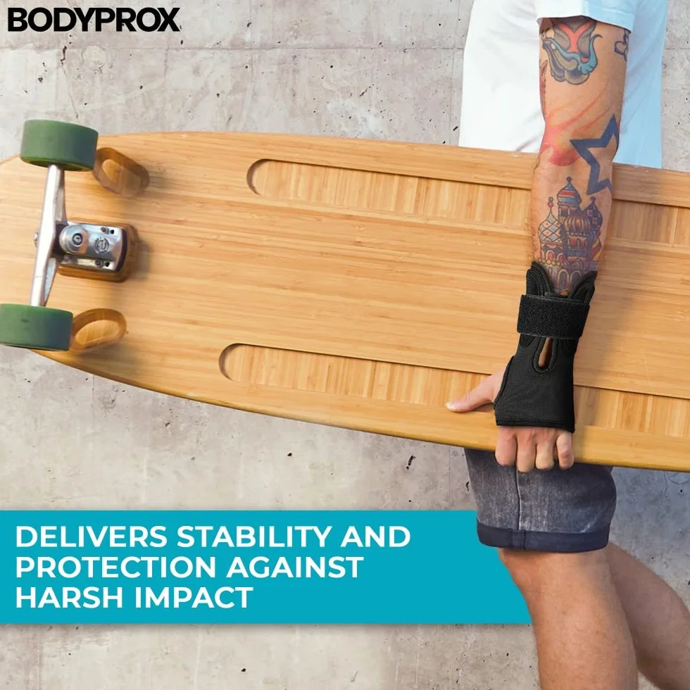 Protezione per il polso per snowboard, skateboard e pattinaggio in linea