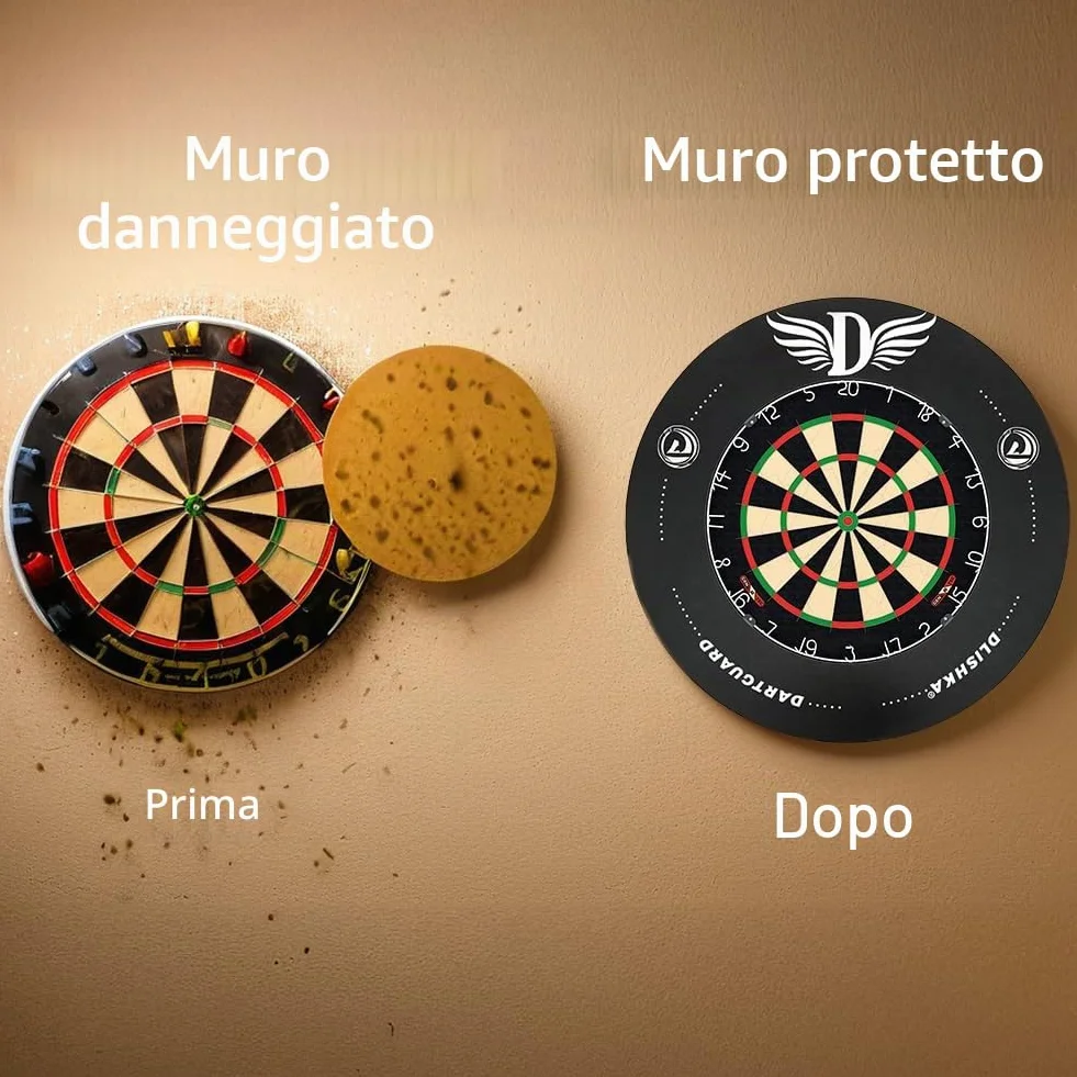 Freccette Bersaglio Surround T:4CM Protezione Parete