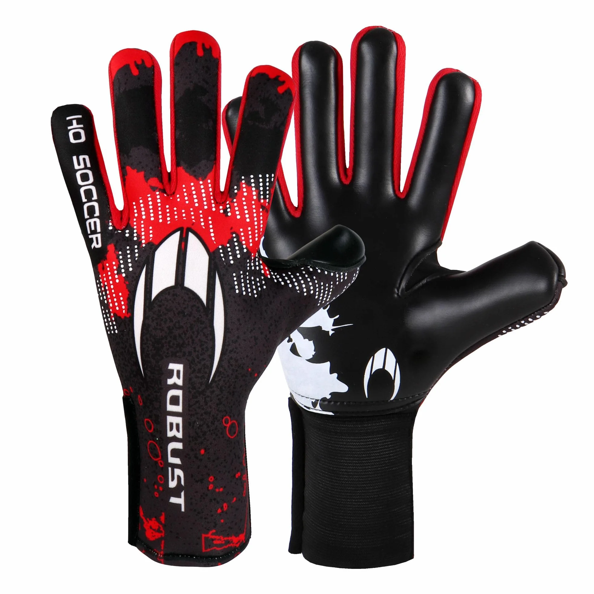 Ho Soccer Robust Red Guanti Portiere Unisex Bambini