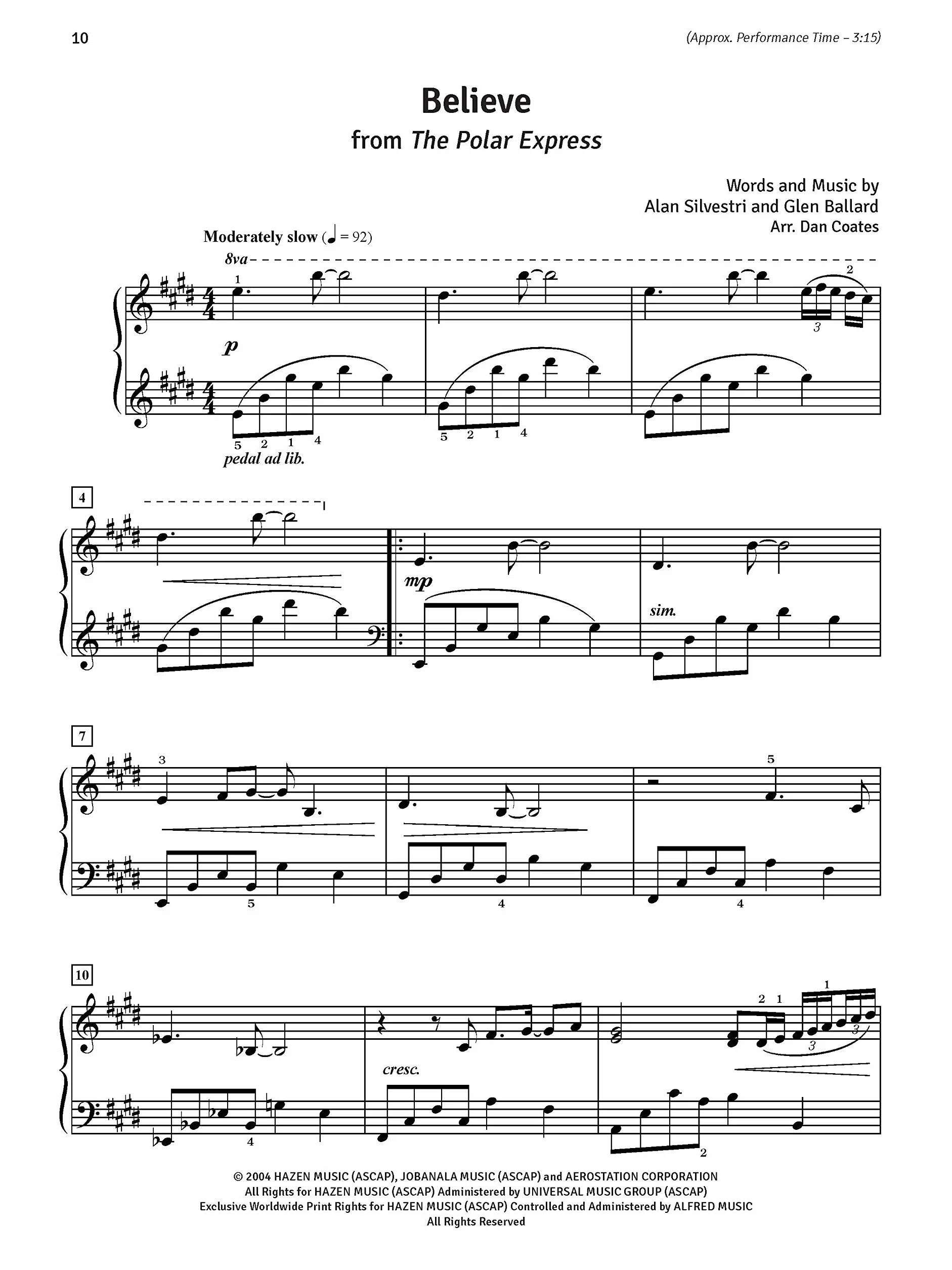 The Professional Pianist Solos for Christmas: 50 Advanced Arrangements
