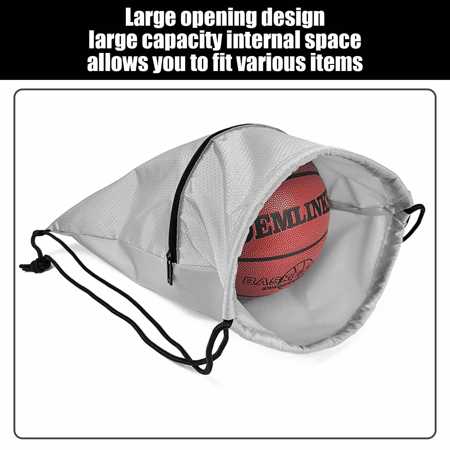 Borse per il Fitness con Coulisse, Borse Sportive da Basket, Zaini da Nuoto, Borse Impermeabili da Spiaggia
