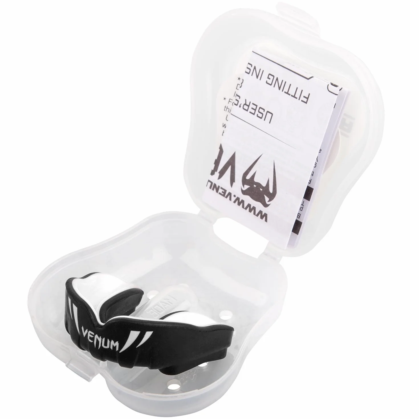 Venum Challenger Paradenti bambini Nero/Bianco 10 lat
