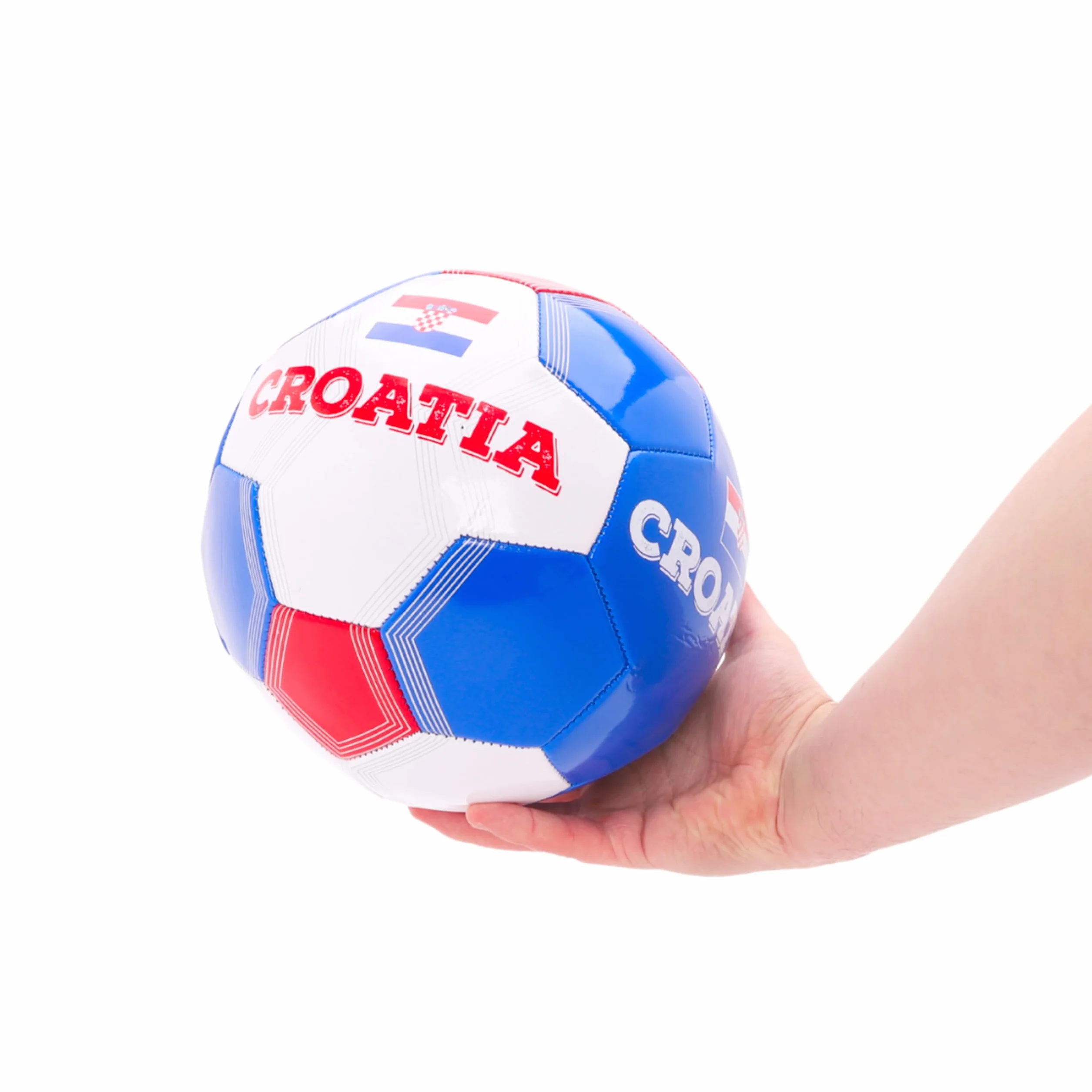 Toyland® Pallone da Calcio a Tema Country (8 libbre/Taglia 5) - Euro e Coppa del Mondo - Giocattoli da Esterno - 14 Stili Disponibili