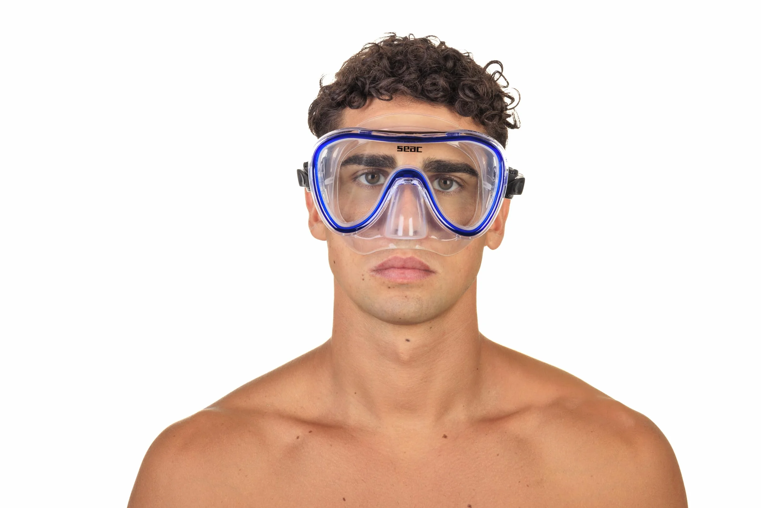 Seac Salina SLT, Maschera Subacquea per Uomo, Donna e Bambini in silicone, Ideale per Snorkeling