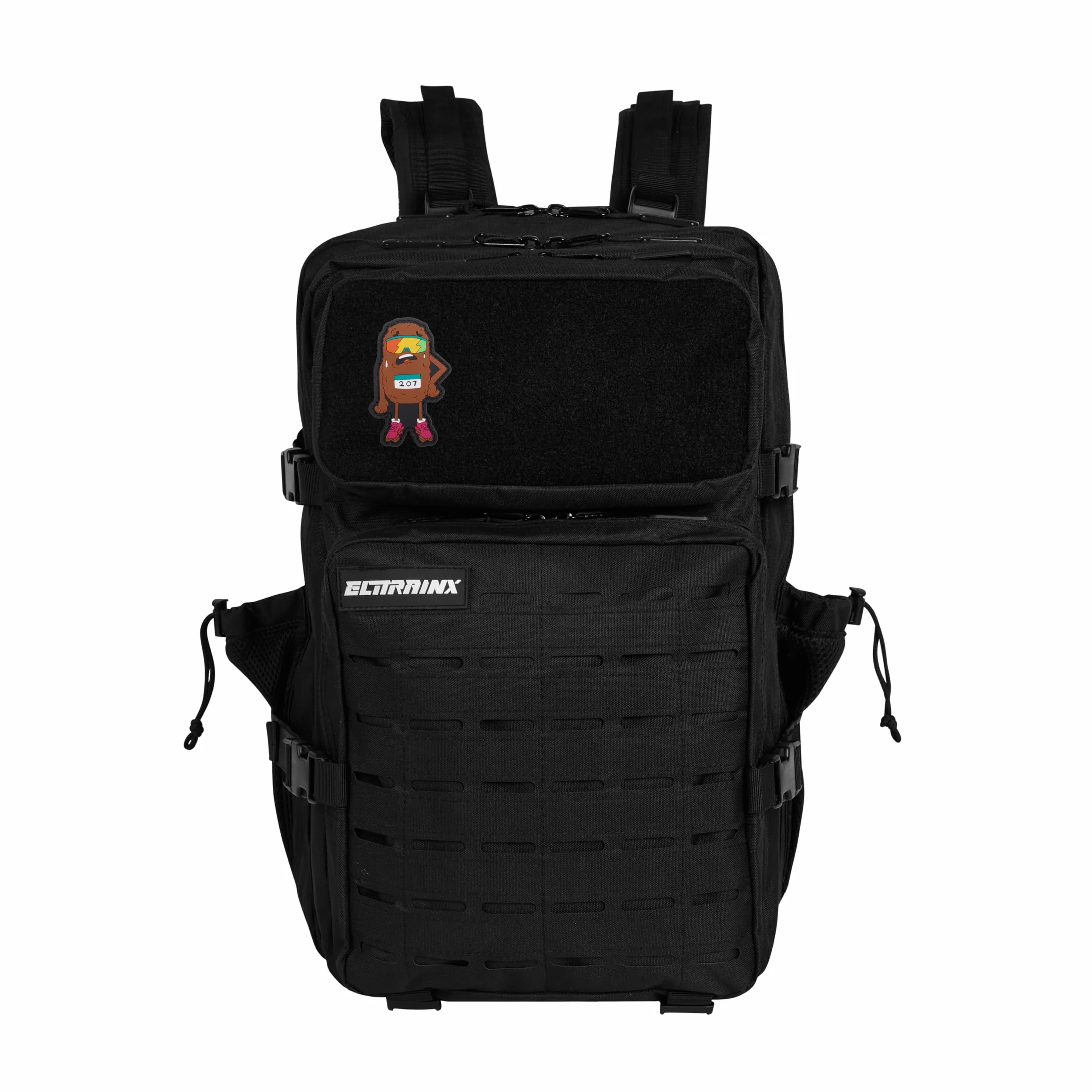 Toppa in gomma con retro adesivo, personalizzazione per zaini tattici e giubbotti da cross training e palestra Elitex Training (Croqueta Runner)