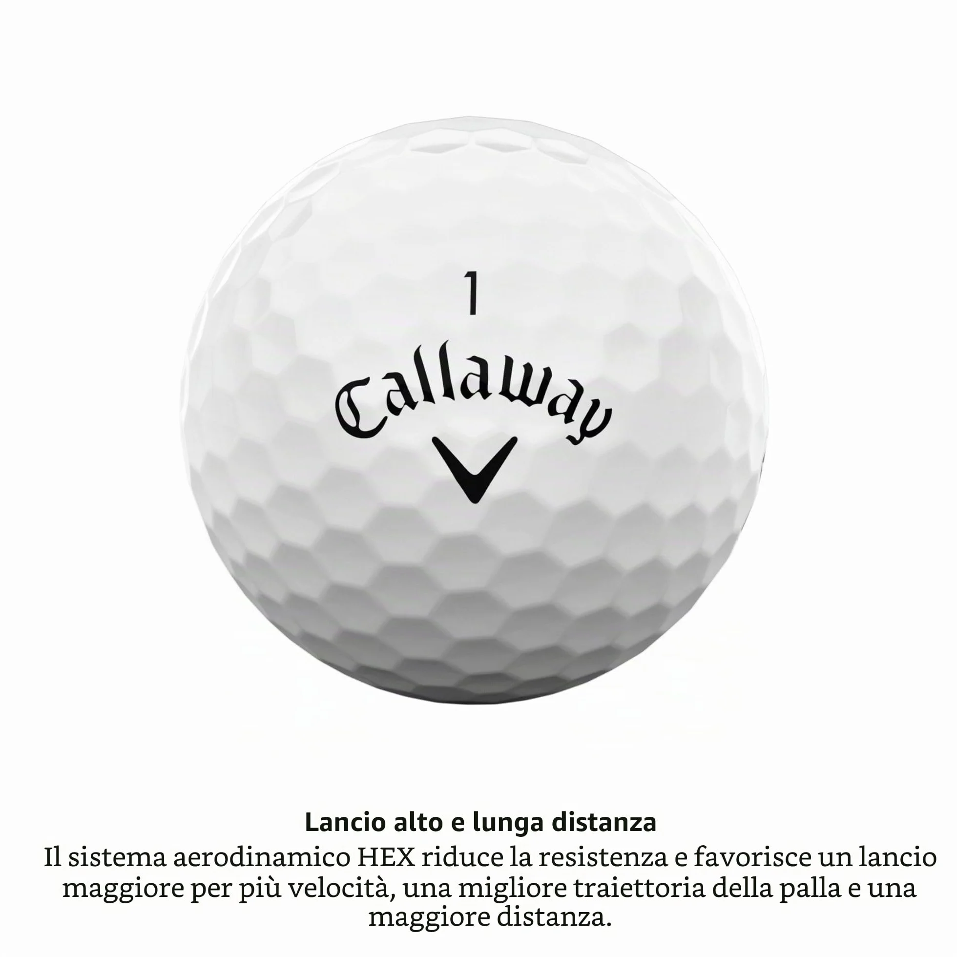 Callaway Warbird Pallina da Golf Unisex Adulto