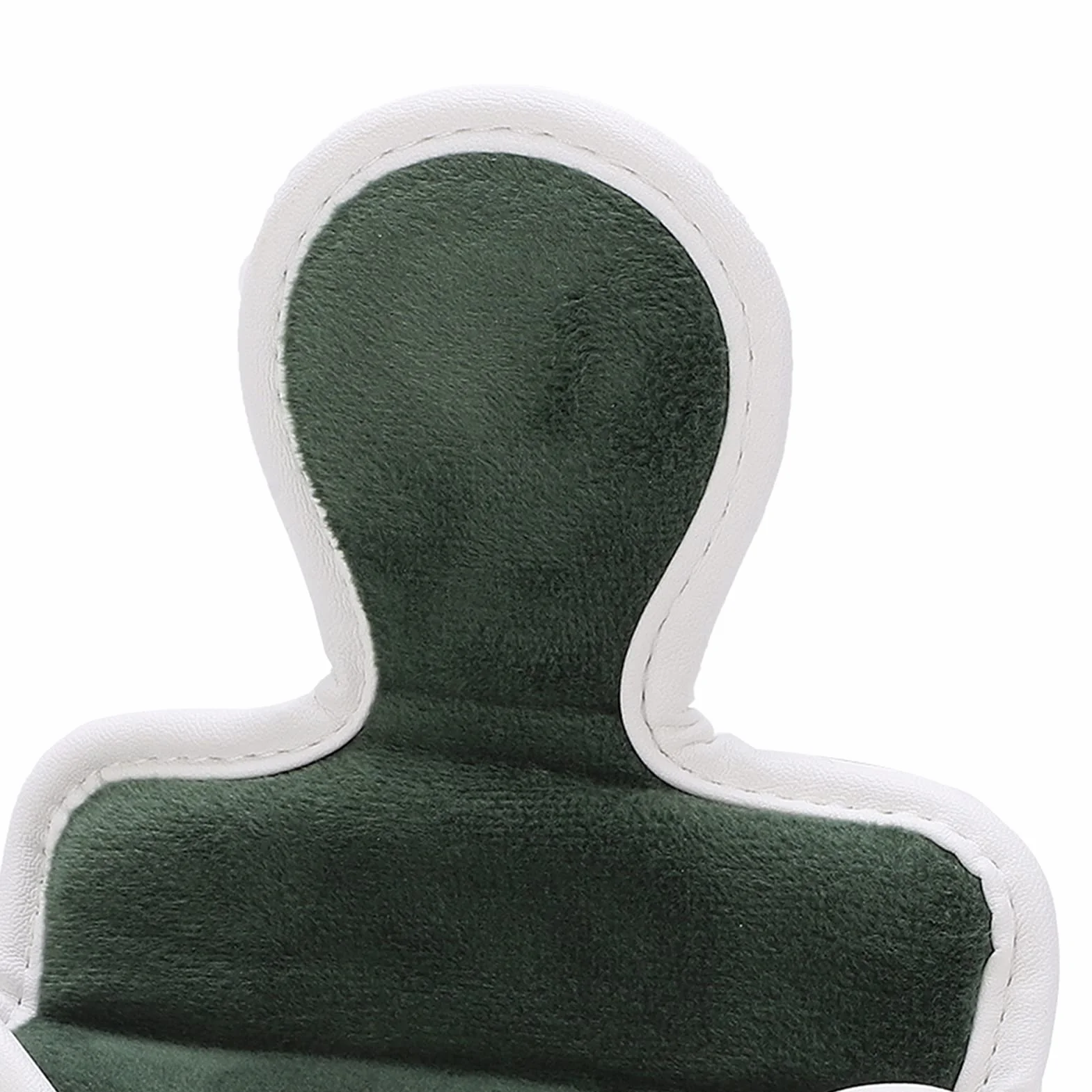 Copriputter da golf putter cover Copriputter a Semicerchio Copricapo per Putter per Mazzuolo Copriprotezione per Stecca Ricamato Verde Copricapo per Putter Copri teste per mazza da golf