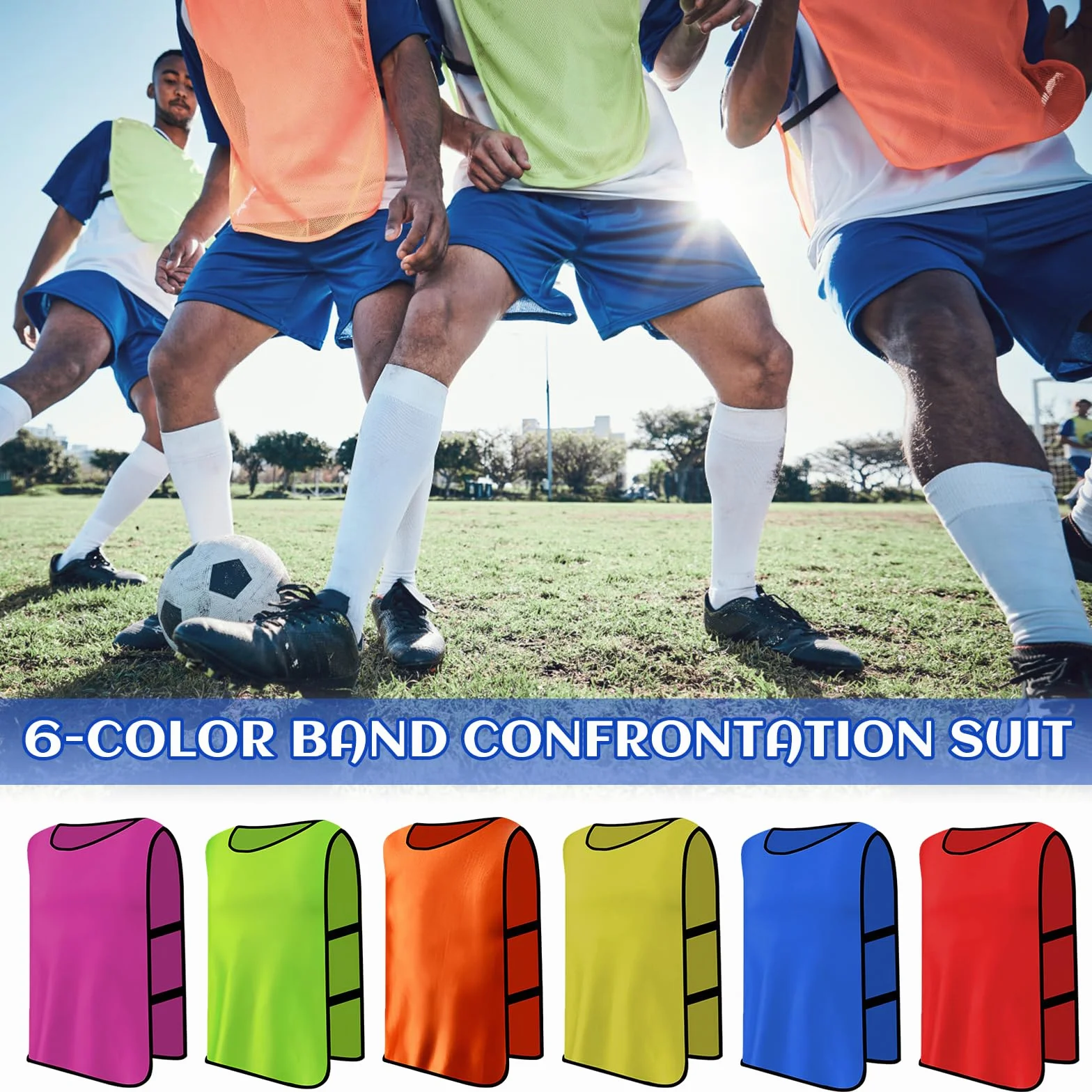 Pettorine Calcio Adulti XL Gilet Allenamento Formazione Scrimmage Rugby