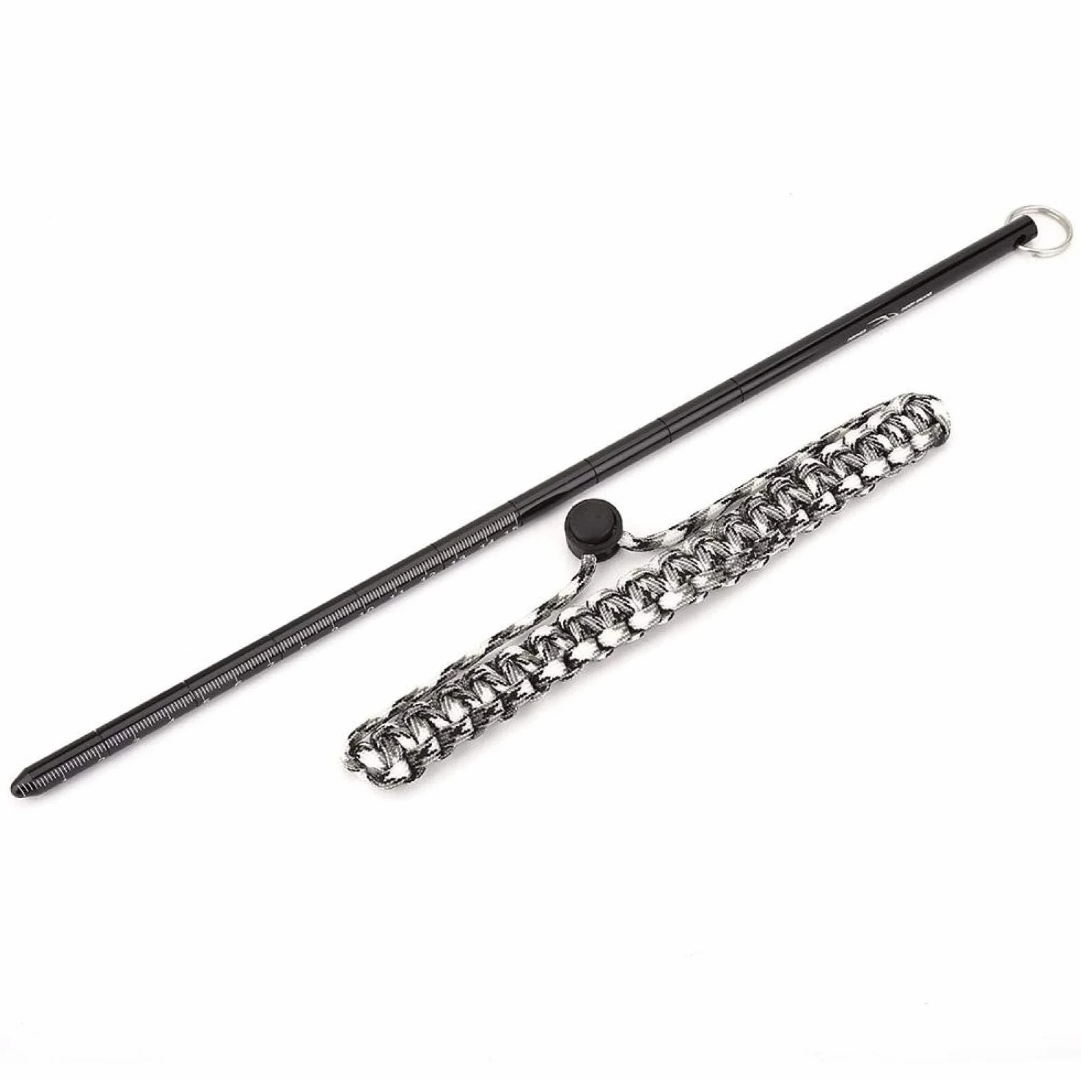 Puntatore Immersione Lega Alluminio Subacqueo Noise Maker Cordino Polso Regolabile Nero