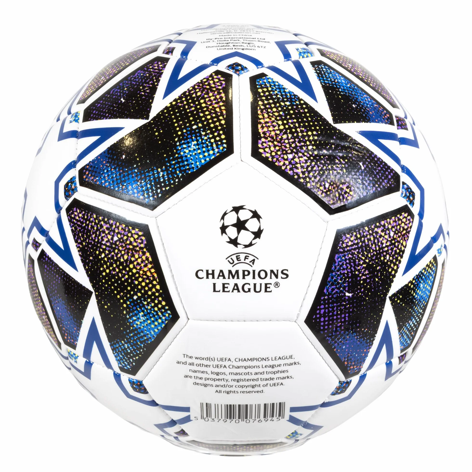 UEFA Champions League Size 5 Football Officially Licensed Training Match Ball
