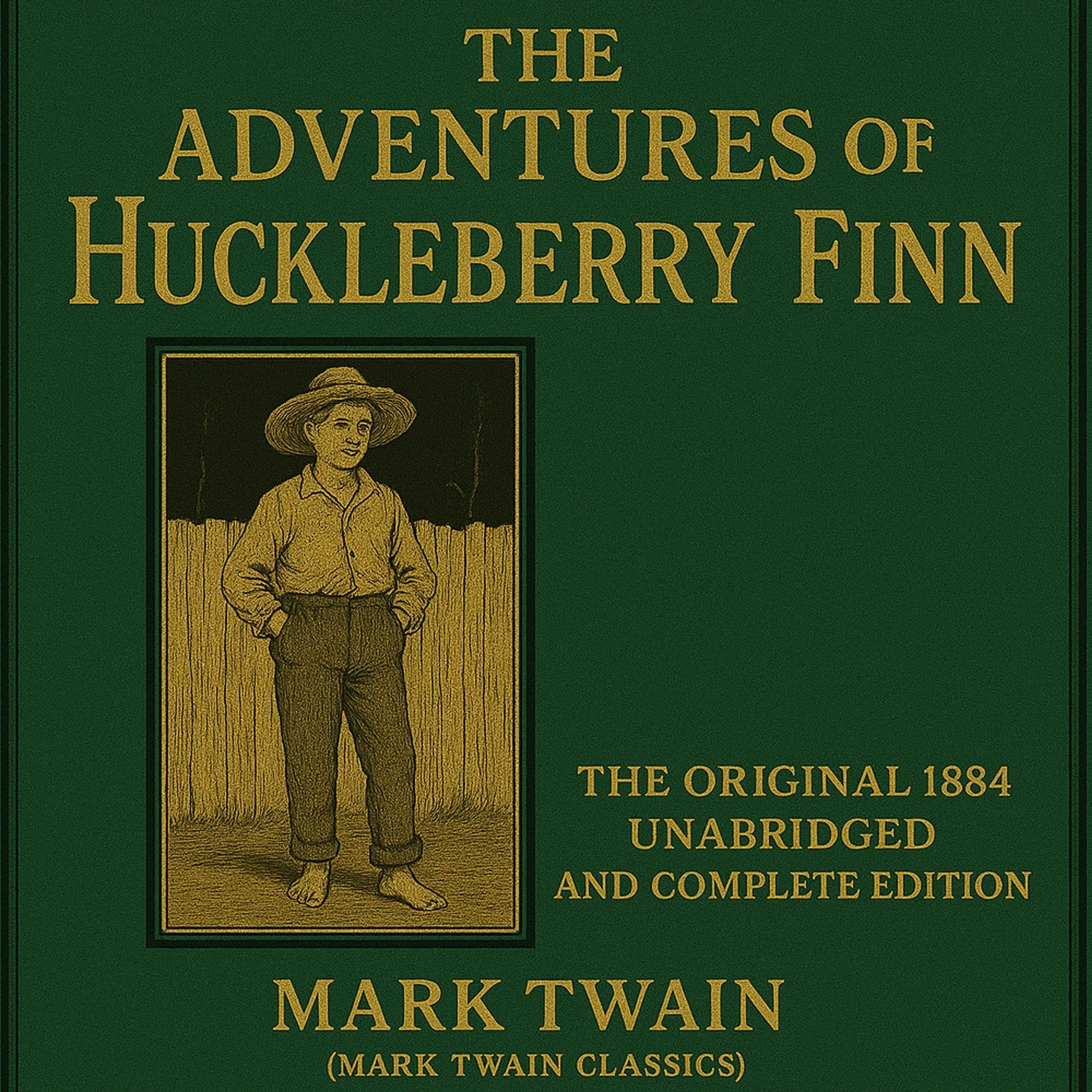 The Adventures of Huckleberry Finn: The Original 1884 Unabridged and Complete Edition