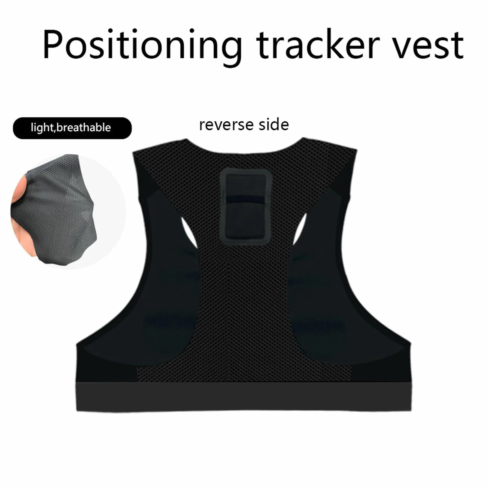 Gilet Localizzatore GPS Da Calcio Sportivo Traspirante Attrezzatura Da Allenamento