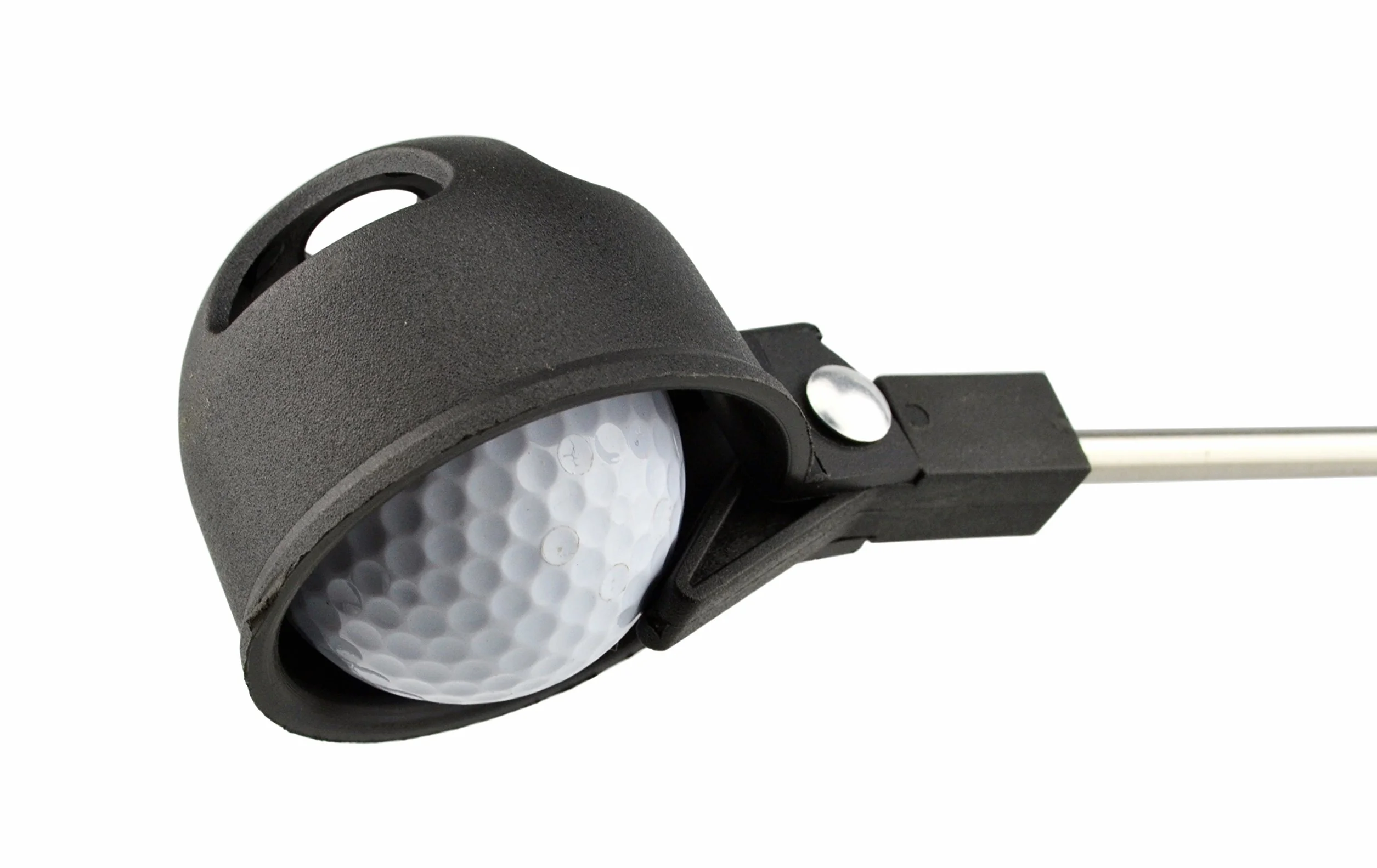 Paletta portatile retrattile telescopica per palline da golf in acciaio