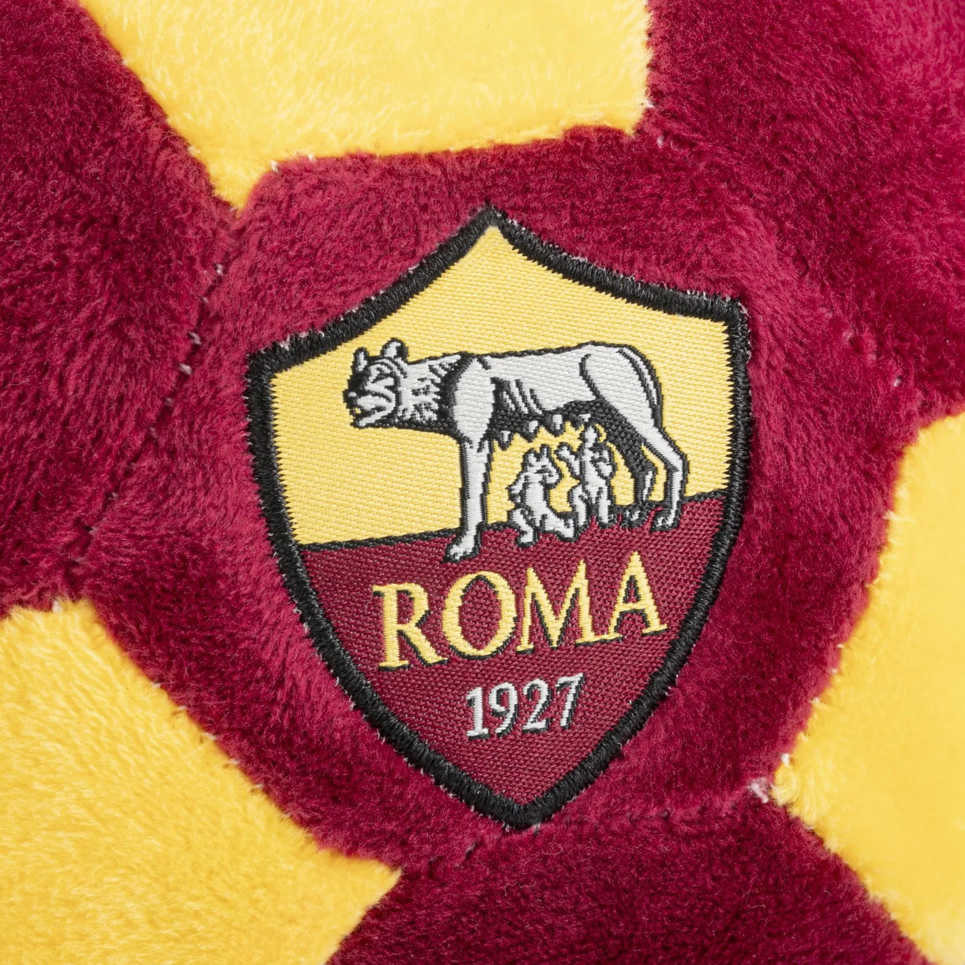 CHAPS Merchandising GmbH AS Roma Palla Peluche con Toppa in Tessuto