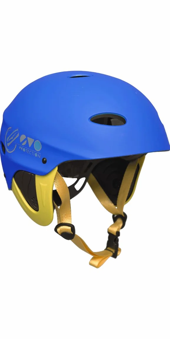 GUL Evo Watersports Casco Kayak Kitesurf Windsurf - Blue Fluro Yellow