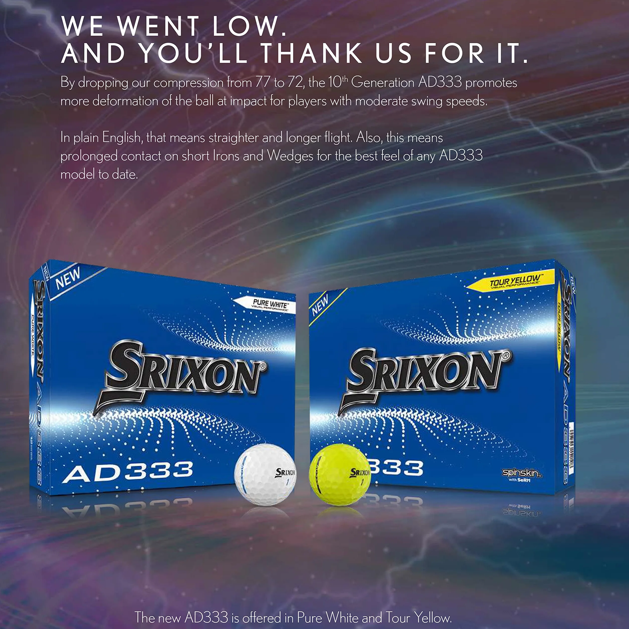 Srixon AD333 Pallina da Golf Uomo