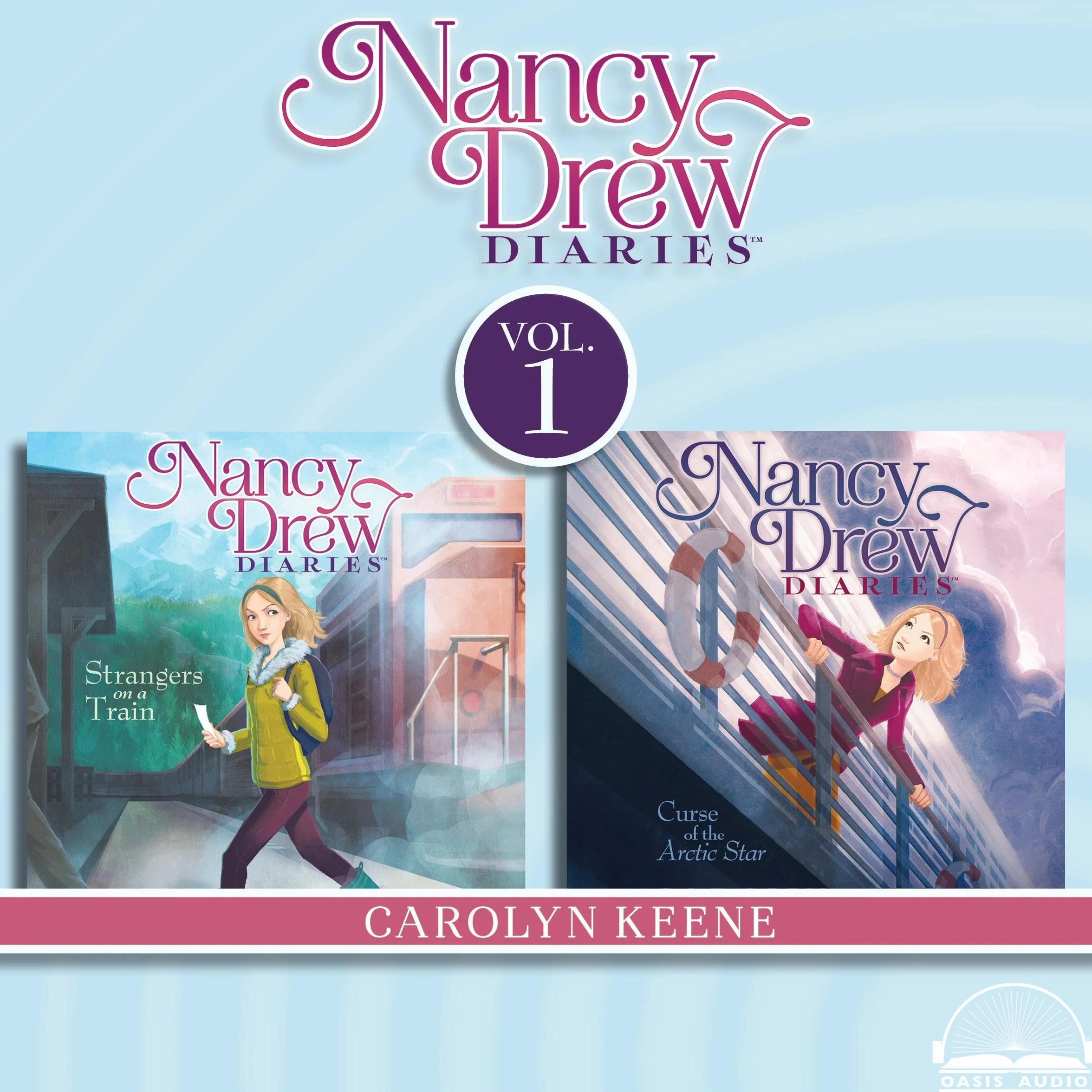 Nancy Drew Diaries Collection, Volume 1: Curse of the Arctic Star, Strangers on a Train