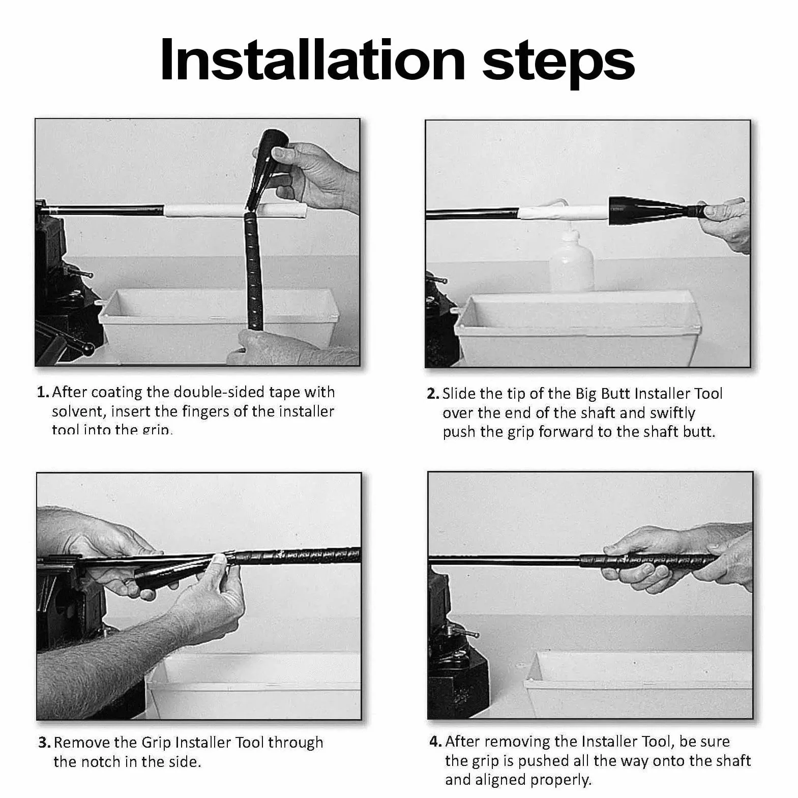 Golf Club Grip Installer Remover Tool Reusable Shaft Puller Portable Clip Repair Accessories